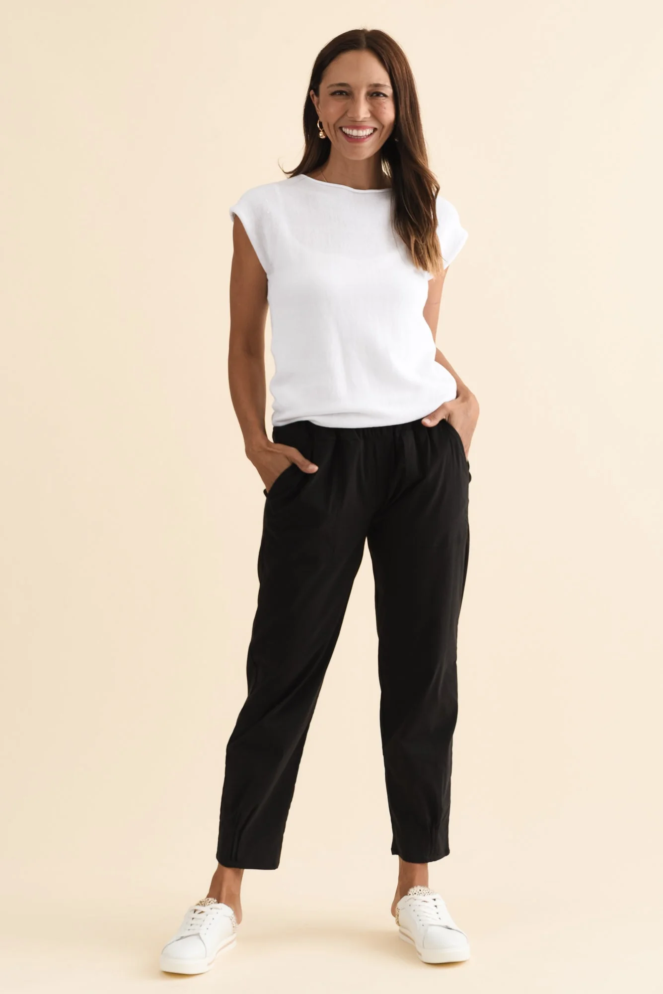 Air-Lite Black Stretch Pocket Pants - Image 3