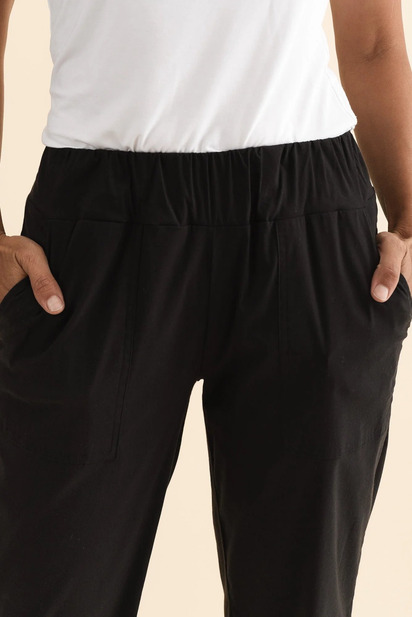 Air-Lite Black Stretch Pocket Pants - Image 6