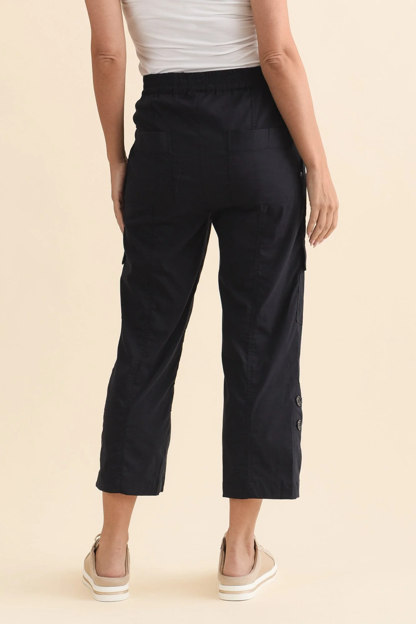 Air-Lite Navy Stretch Cargo Pants - Image 5