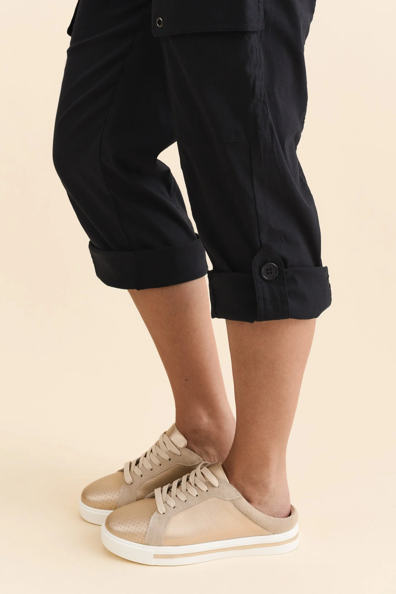 Air-Lite Navy Stretch Cargo Pants - Image 7