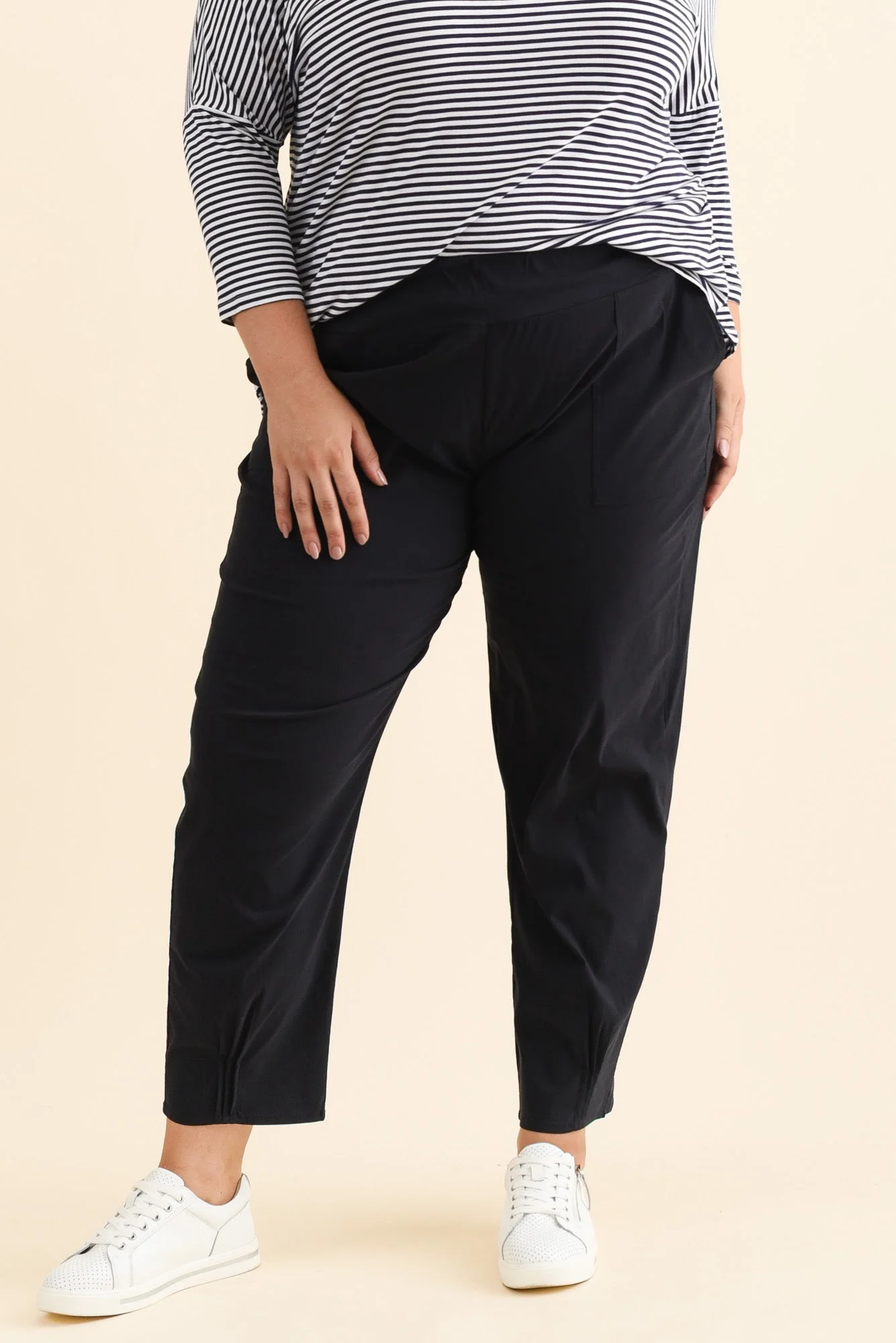 Air-Lite Navy Stretch Pocket Pants - Image 12