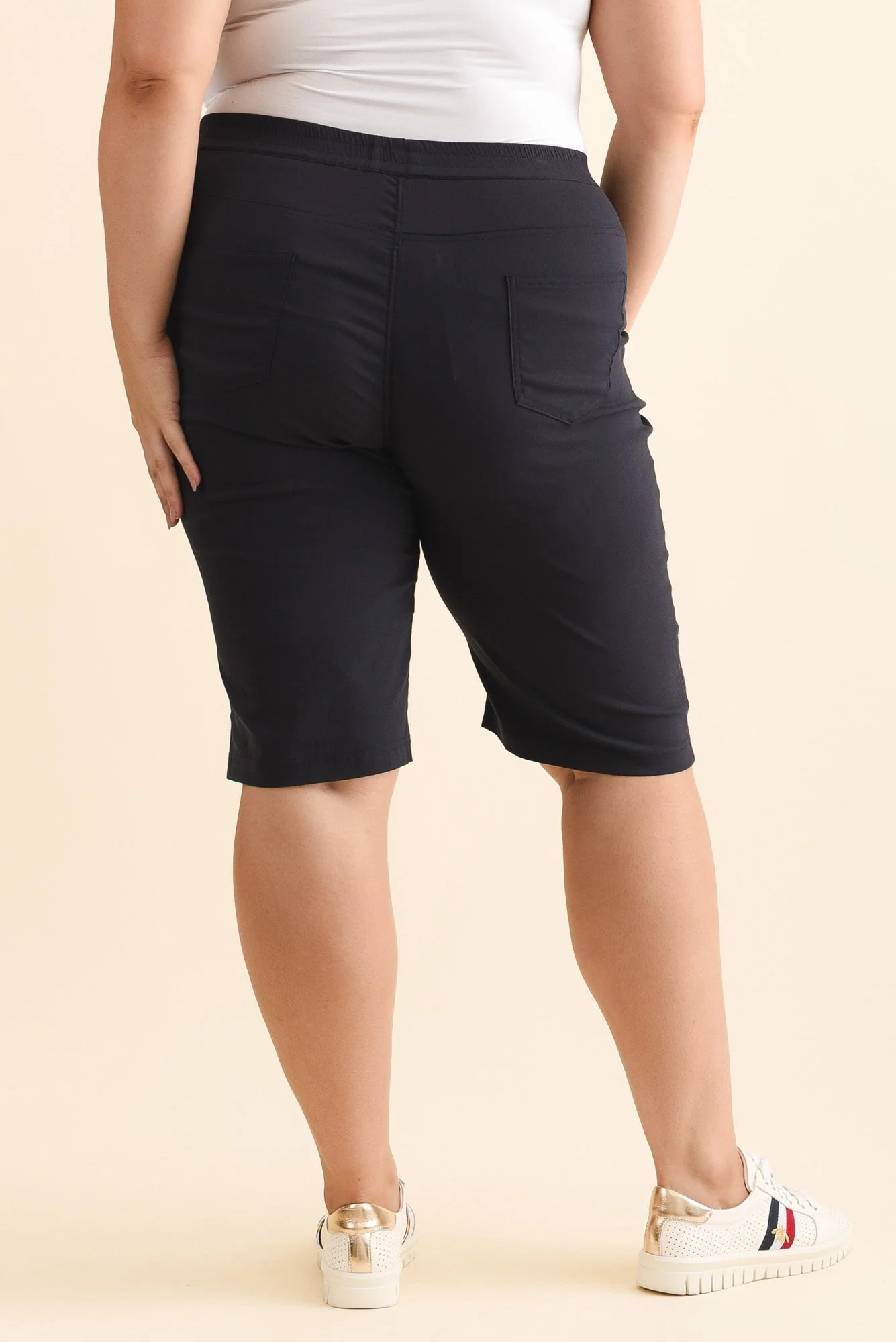 Air-Lite Navy Stretch Pocket Shorts - Image 10