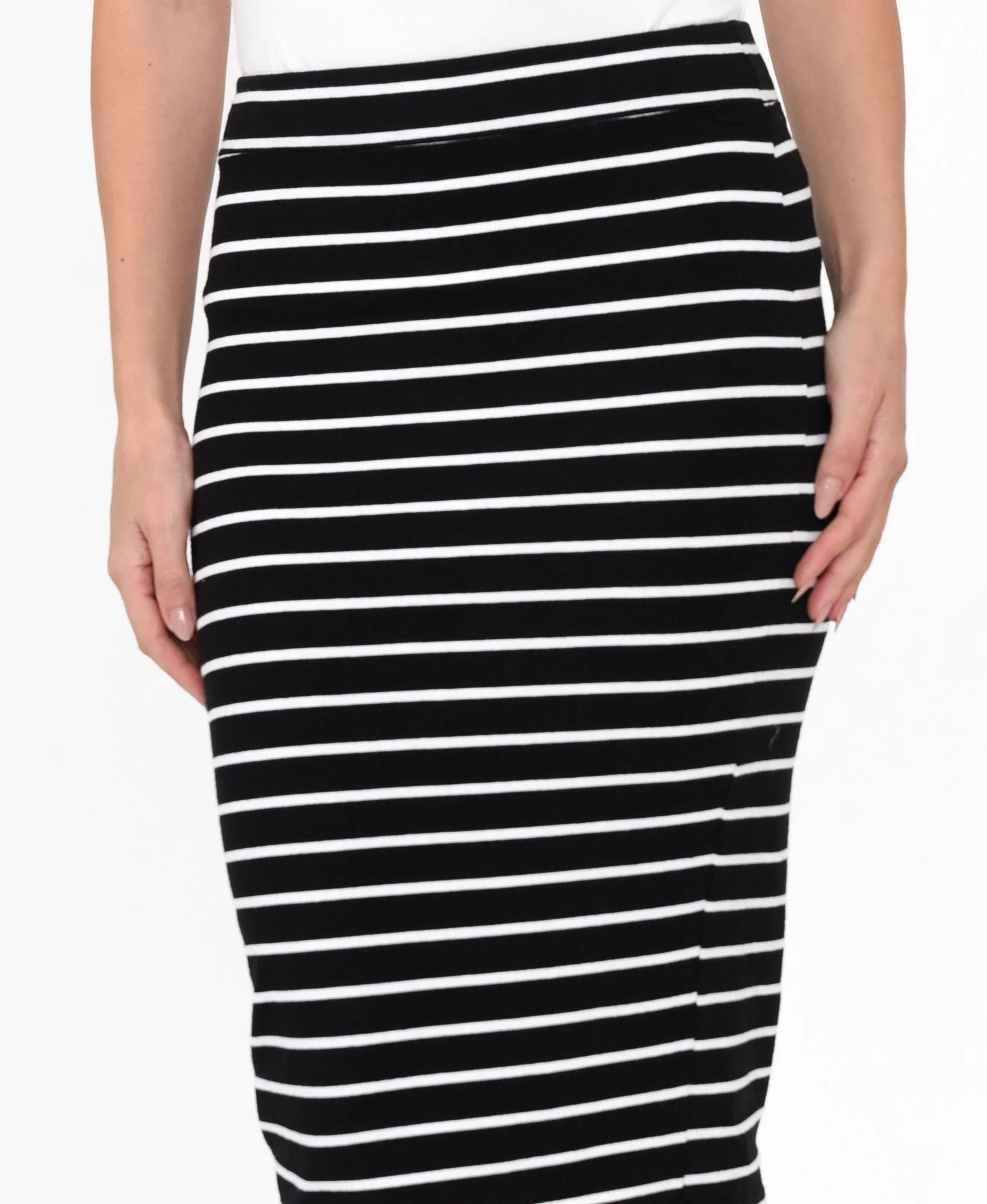 Alicia Stripe Tube Skirt - Image 8