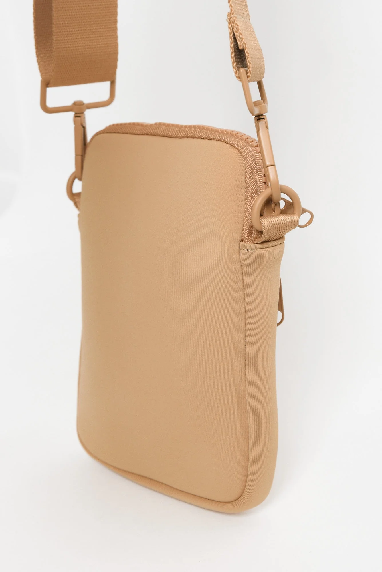 Andie Beige Neoprene Phone Bag - Image 2