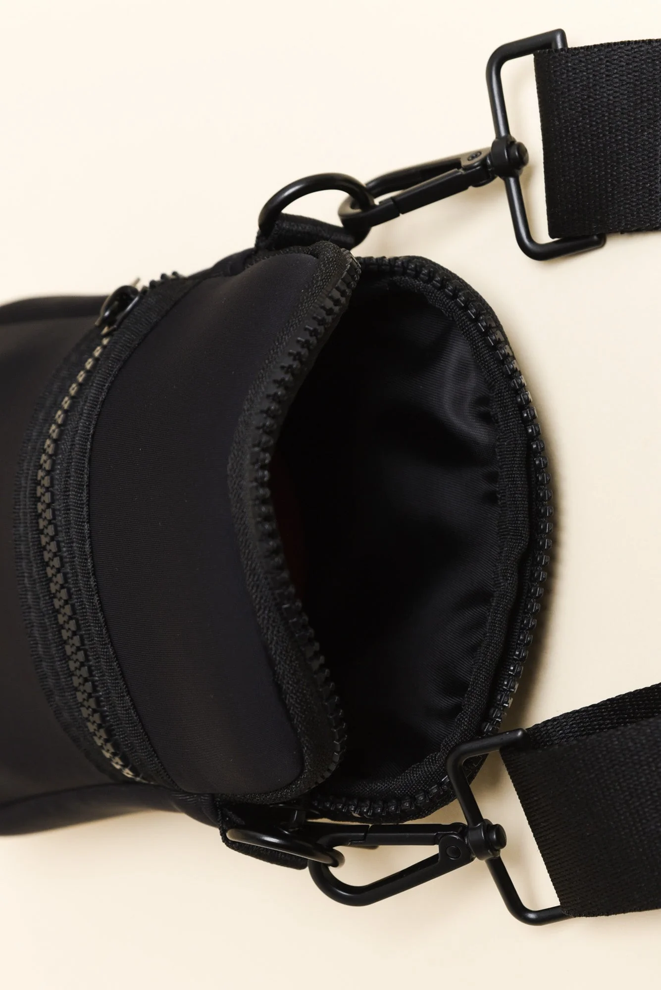 Andie Black Neoprene Phone Bag - Image 3