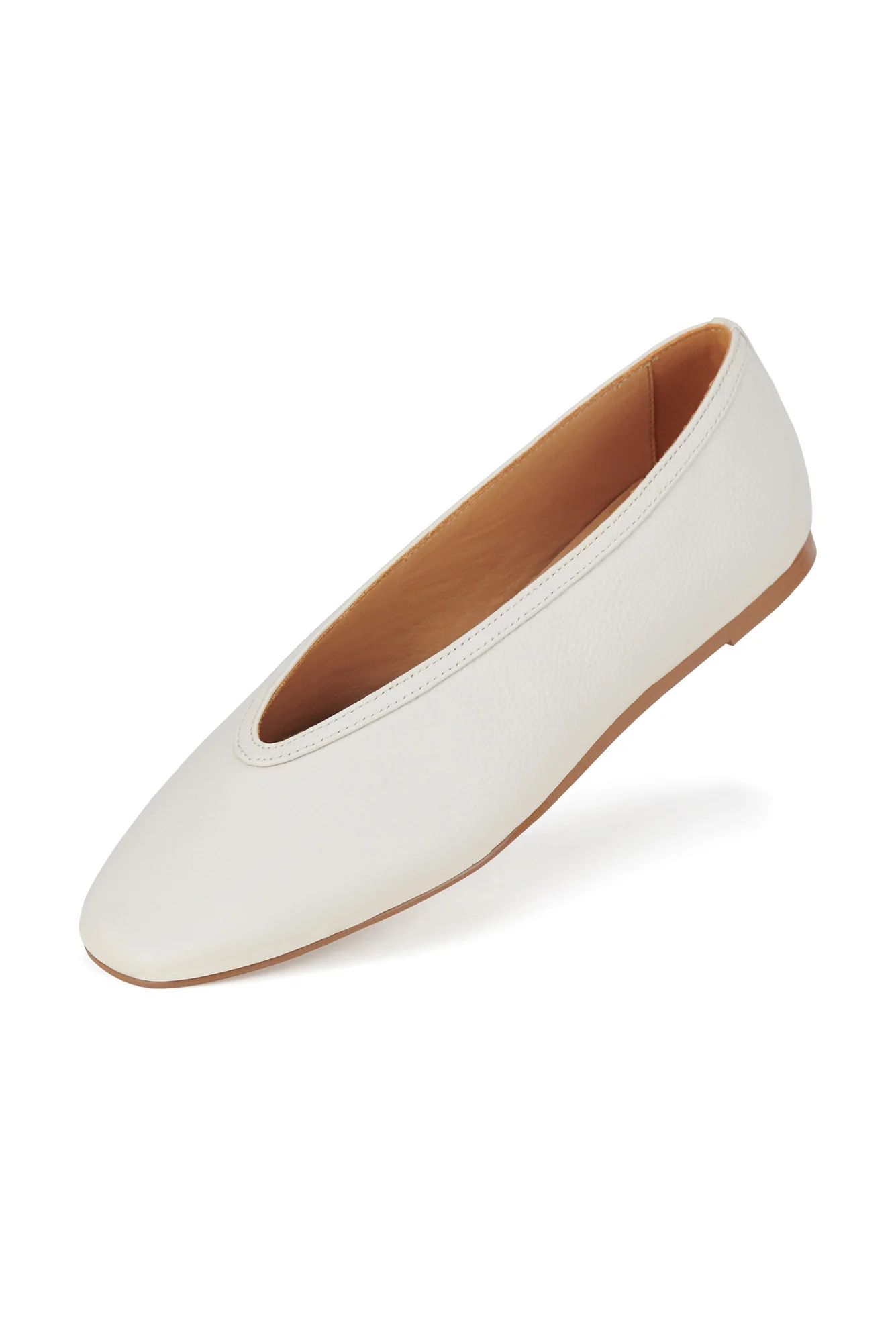 Anita Bone Leather Ballet Flat - Image 3