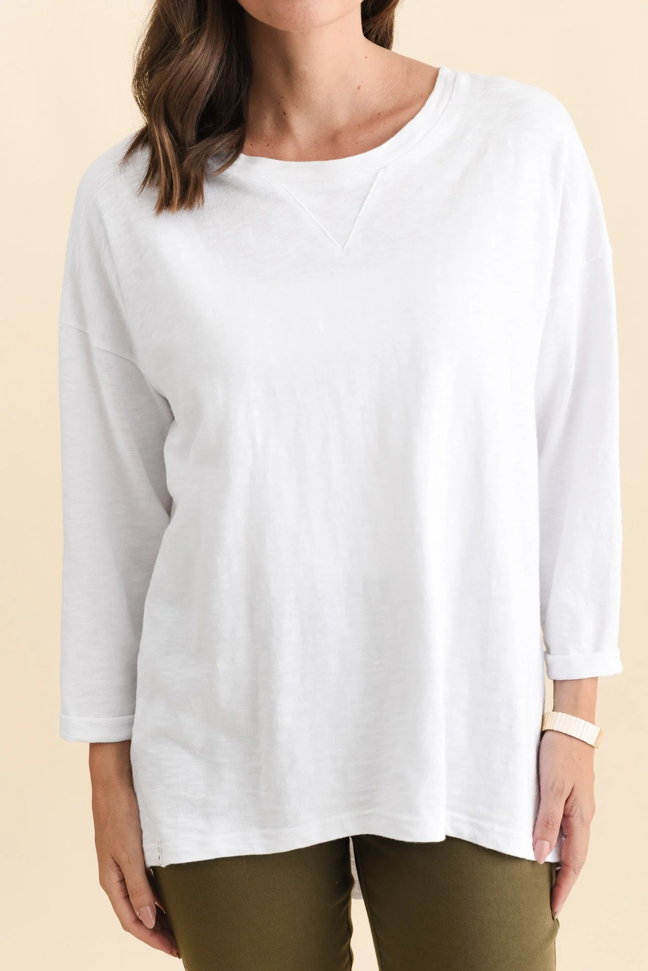 Annie White Cotton Top - Image 6