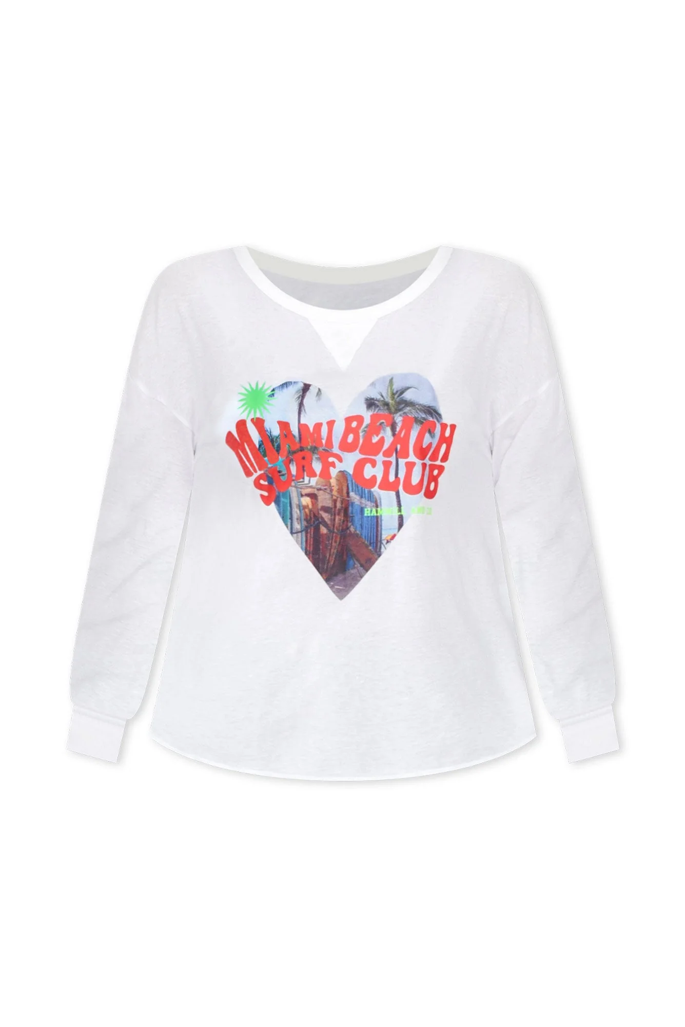 Anula White Heart Cotton Top - Image 3