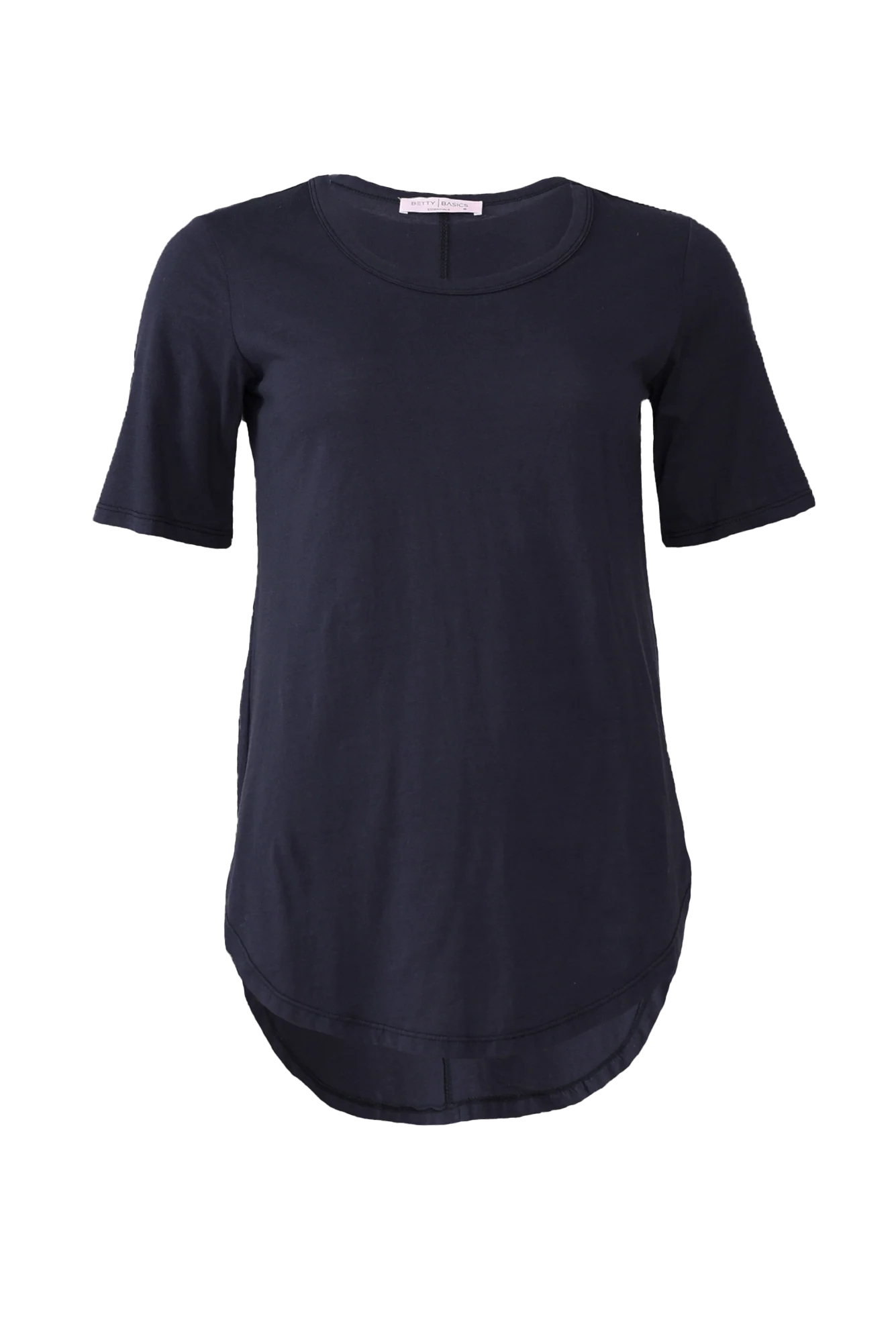 Ariana Navy Cotton Tee - Image 6