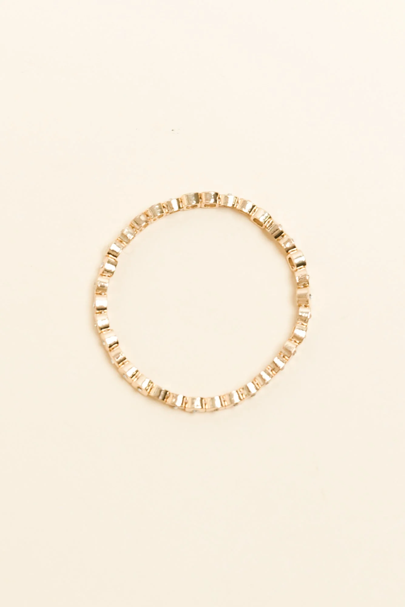 Artemis Gold Crystal Beaded Bracelet - Image 2