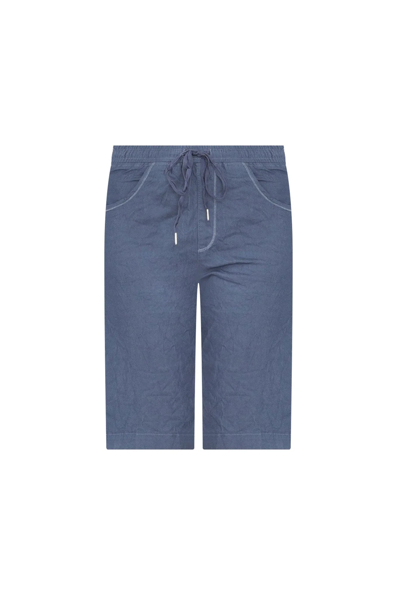 Asha Blue Travel Shorts - Image 7