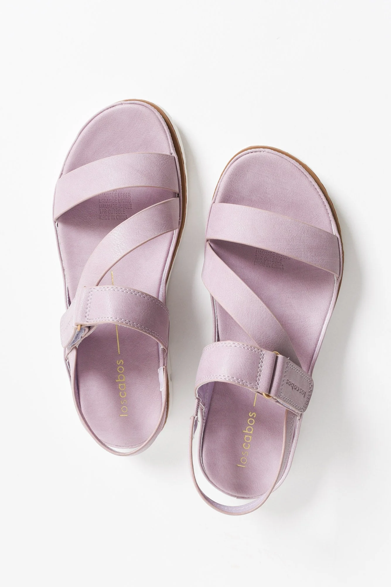 Ashli Lilac Strappy Sandal - Image 3