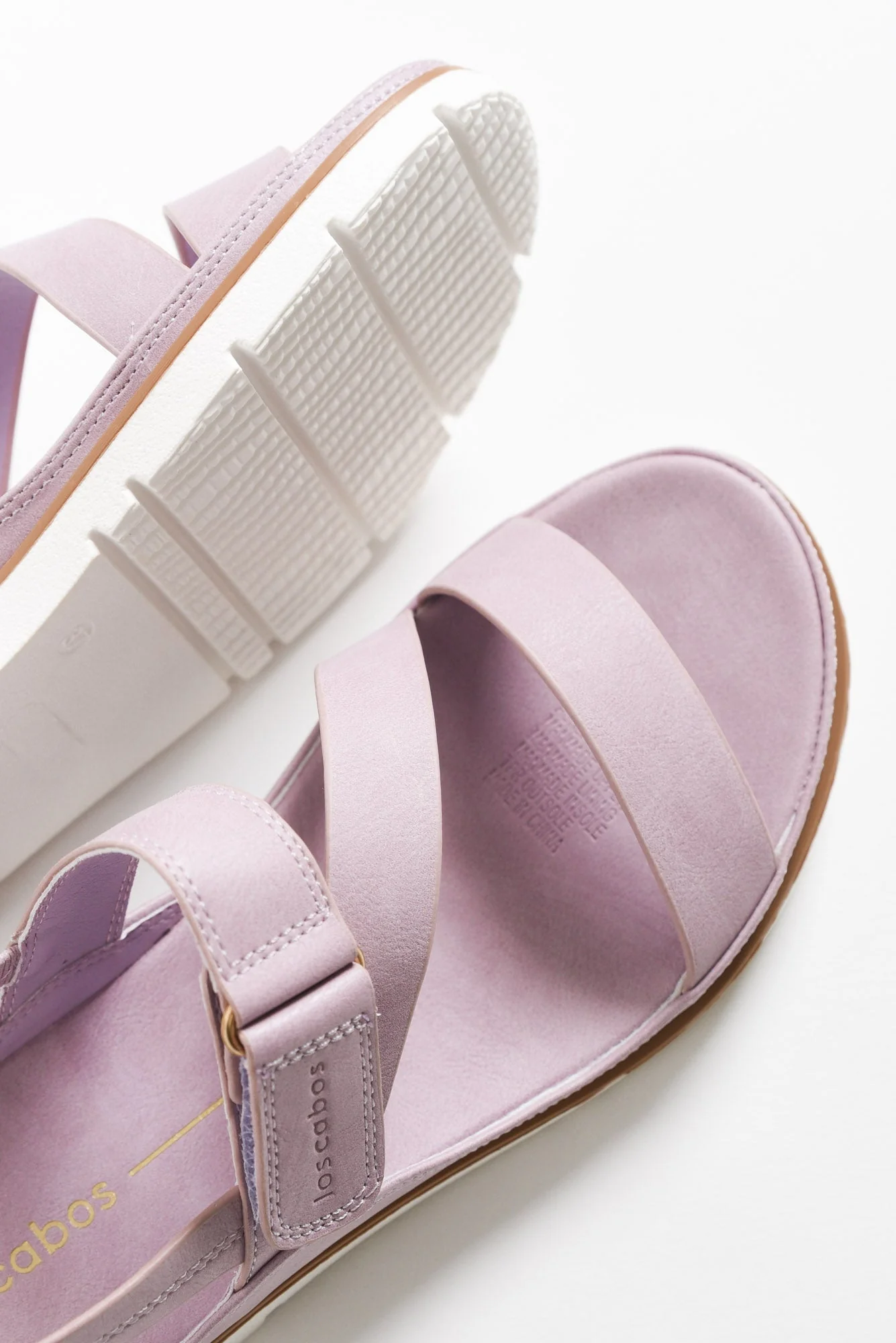 Ashli Lilac Strappy Sandal - Image 6