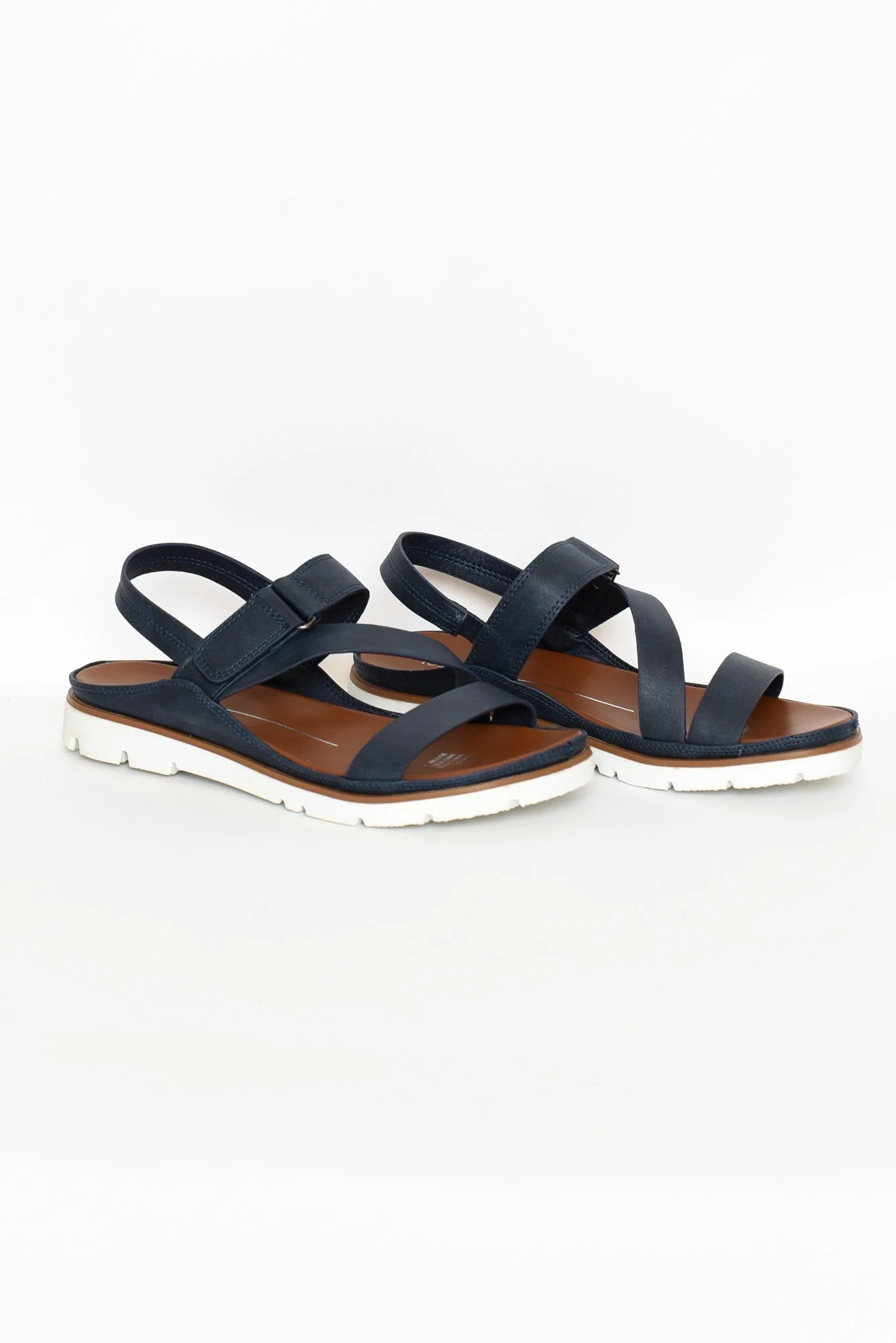 Ashli Navy Strappy Sandal - Image 6