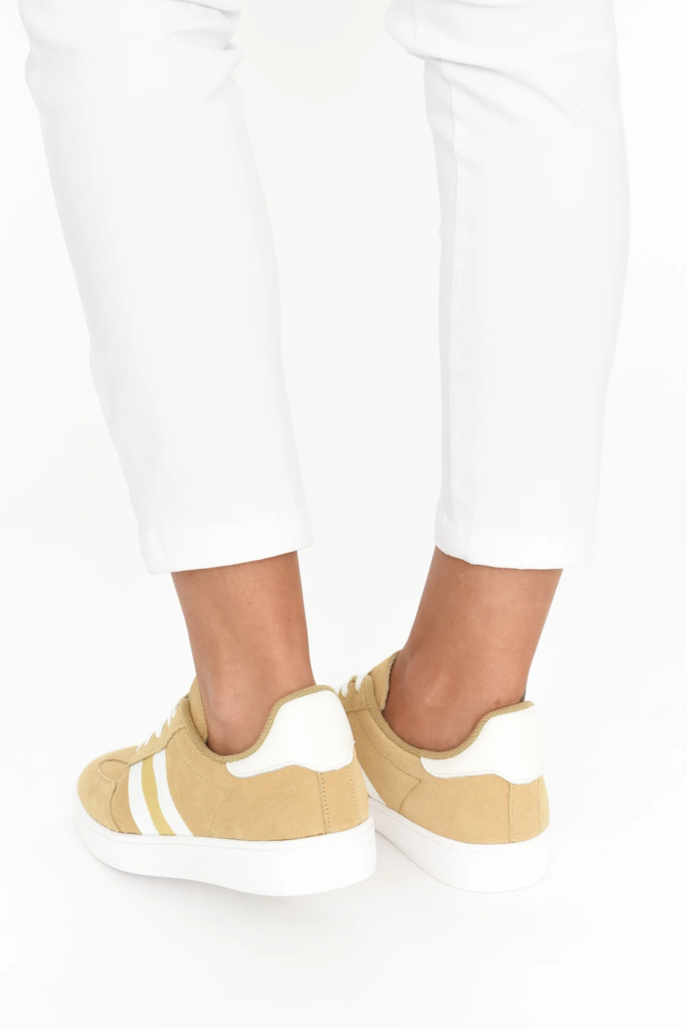 Attitude Natural Suede Sneaker - Image 6