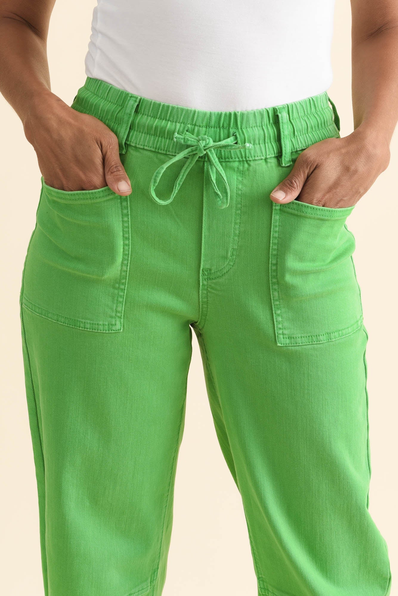 BB Barrel Green Jeans - Image 5
