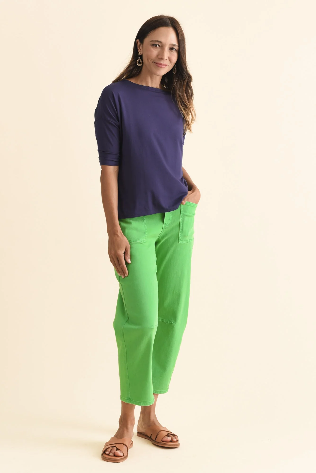 BB Barrel Green Jeans - Image 6