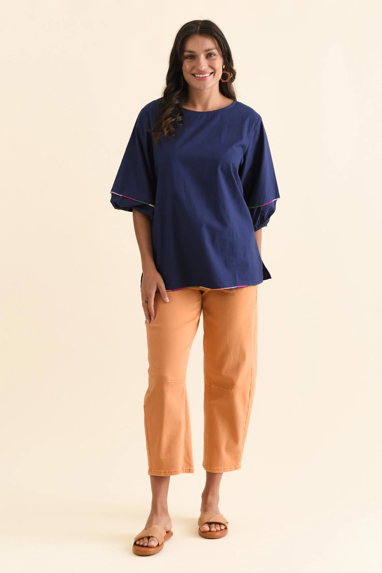 BB Barrel Orange Jeans - Image 2