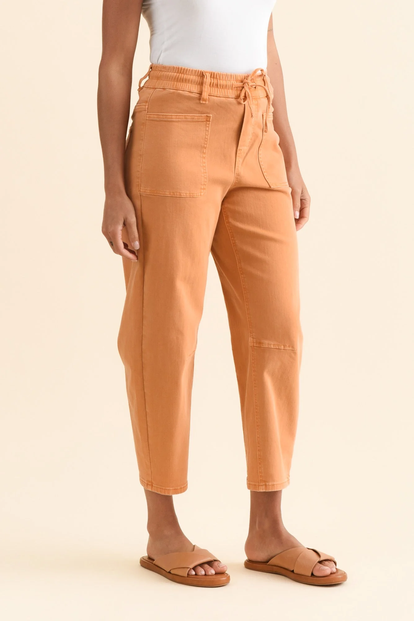 BB Barrel Orange Jeans - Image 3