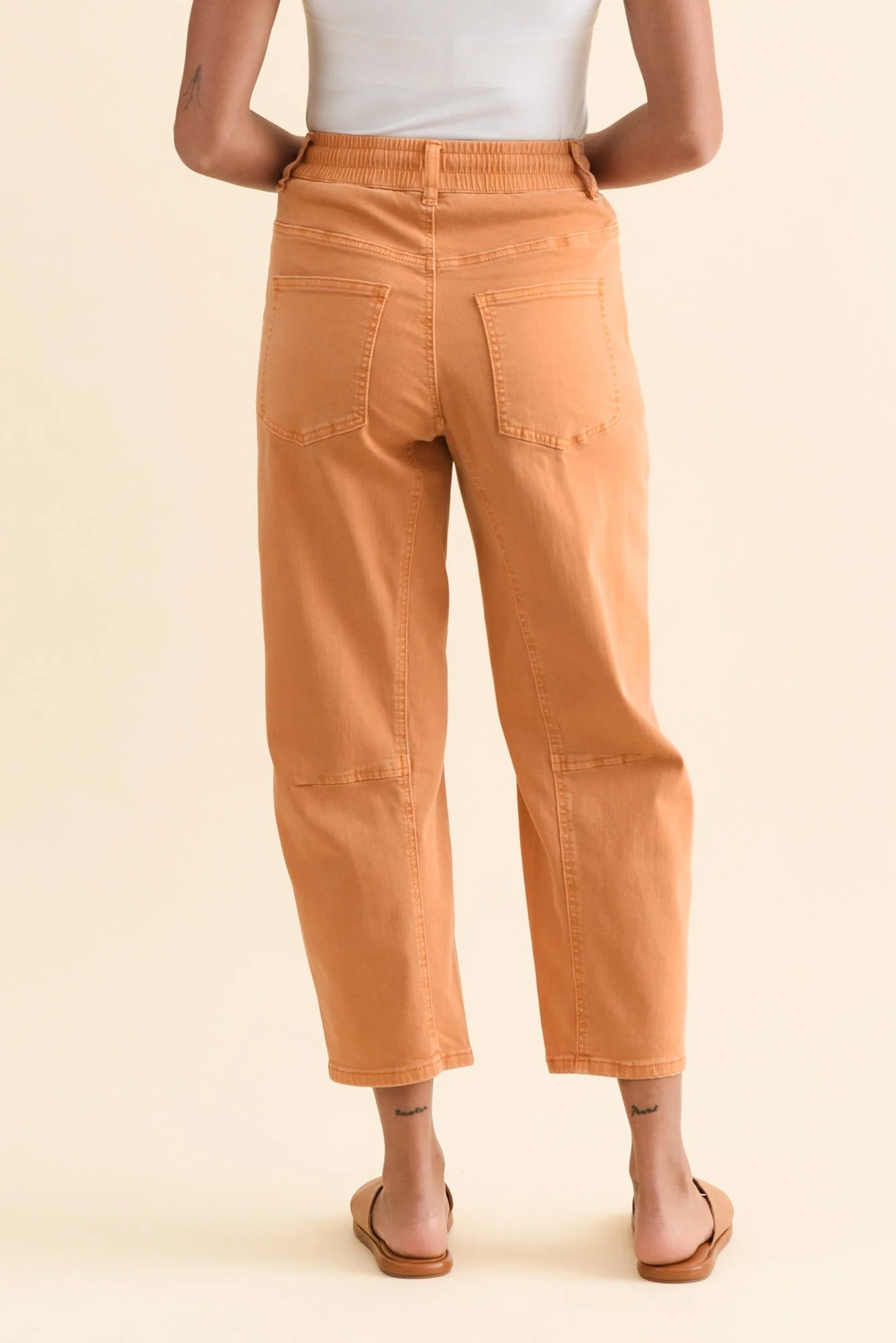 BB Barrel Orange Jeans - Image 4