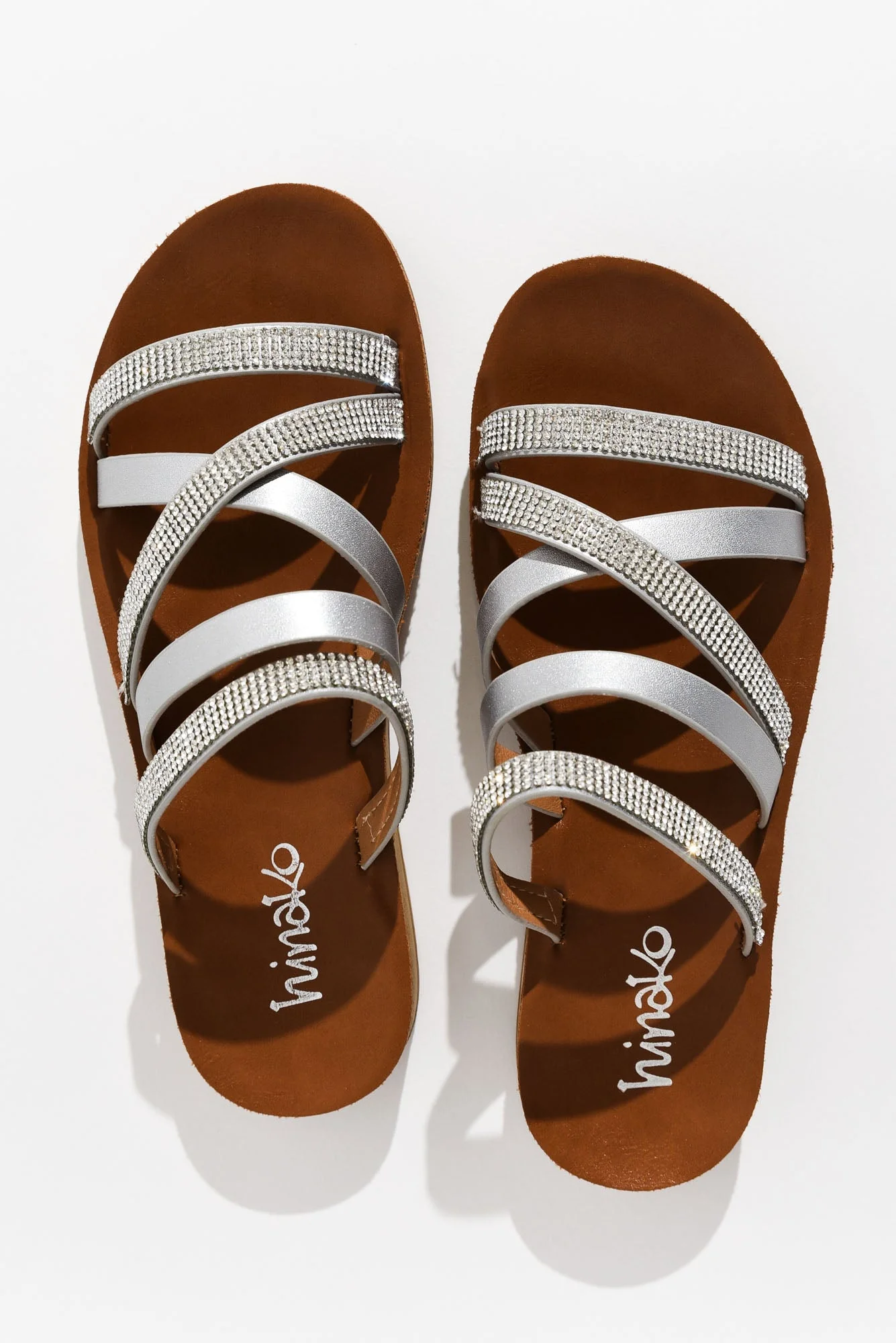 Bedarra Silver Diamante Slide - Image 5