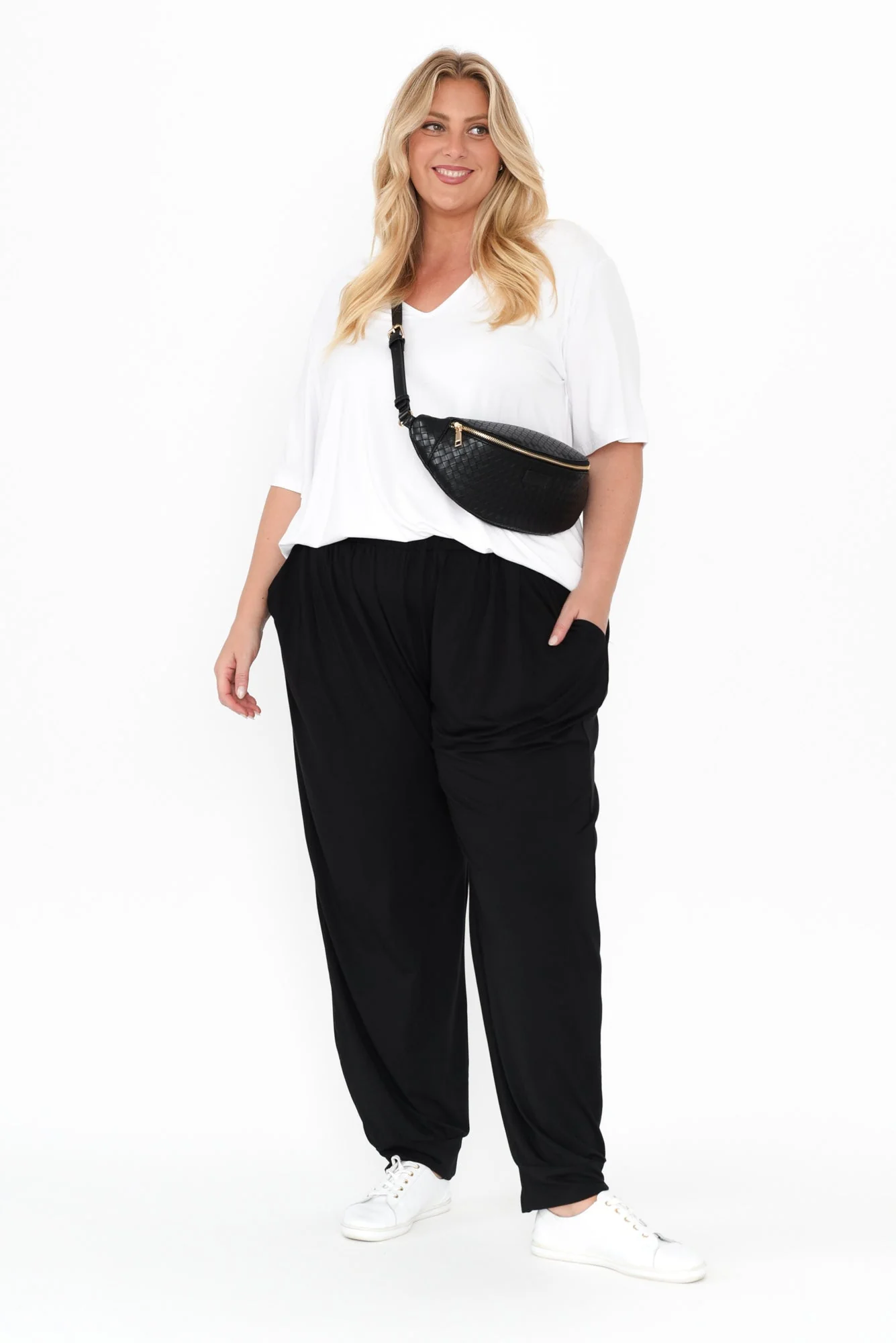 Black Bamboo Everyday Pants - Image 12
