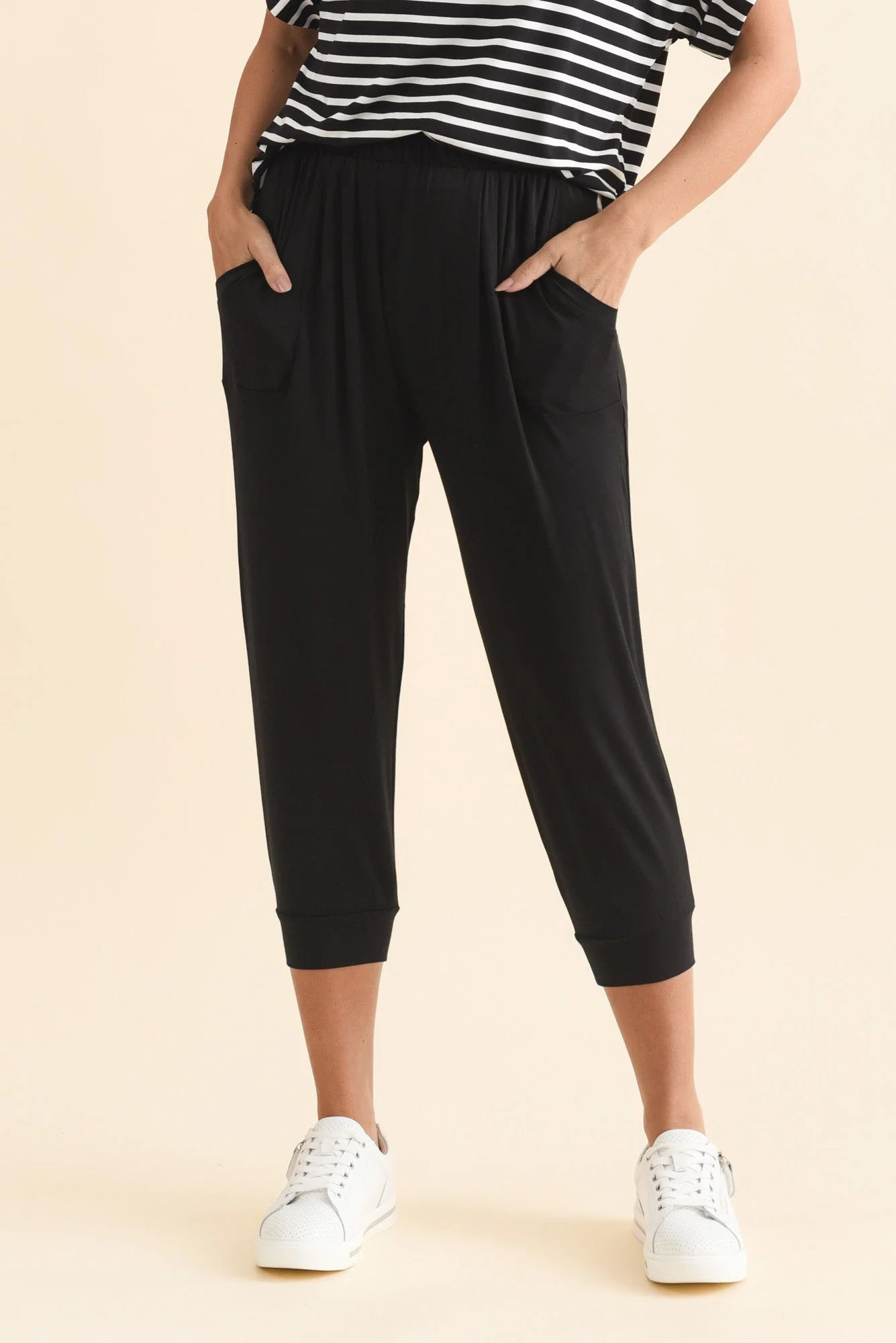 Black Tokyo Slouch Pants - Image 2