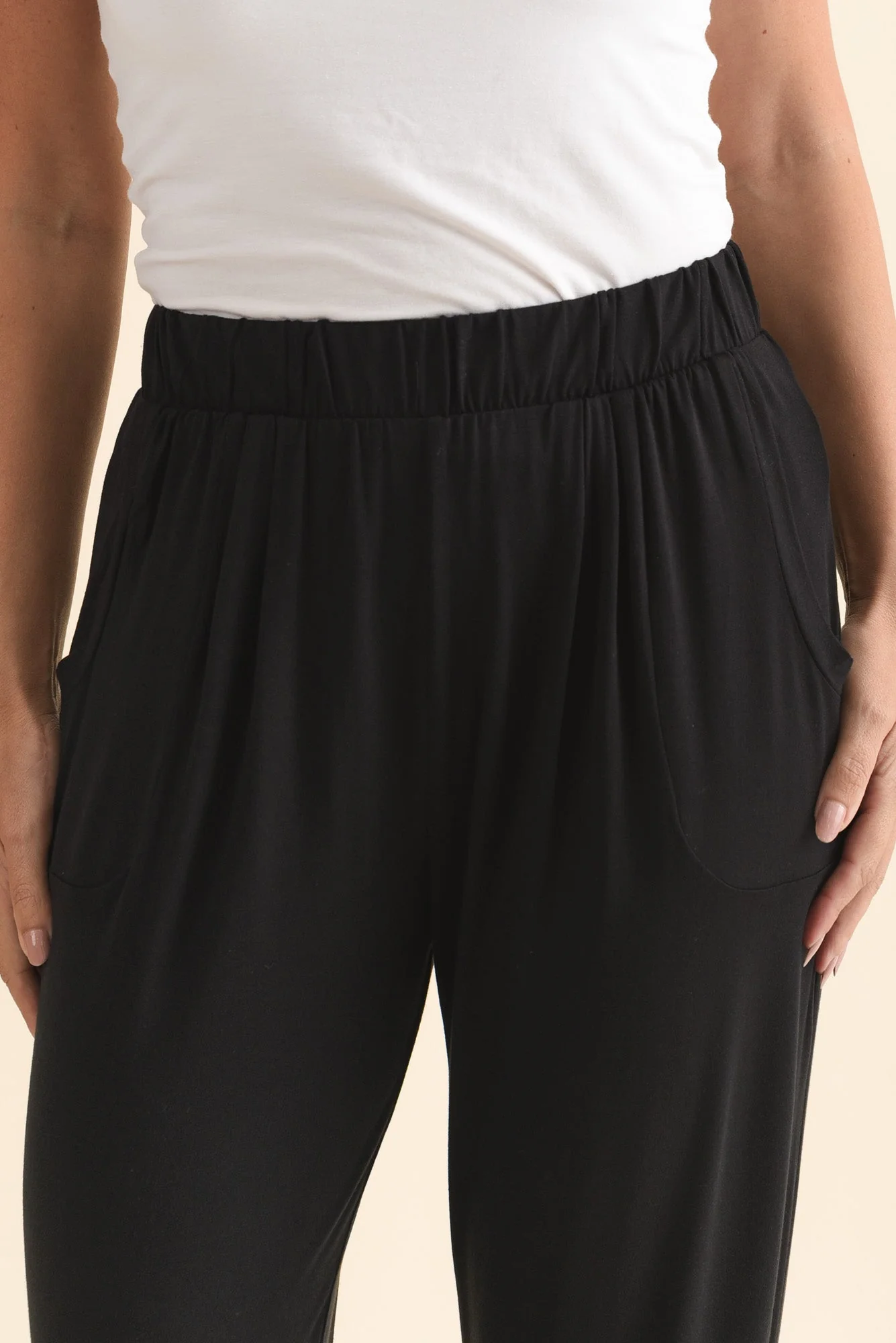 Black Tokyo Slouch Pants - Image 6