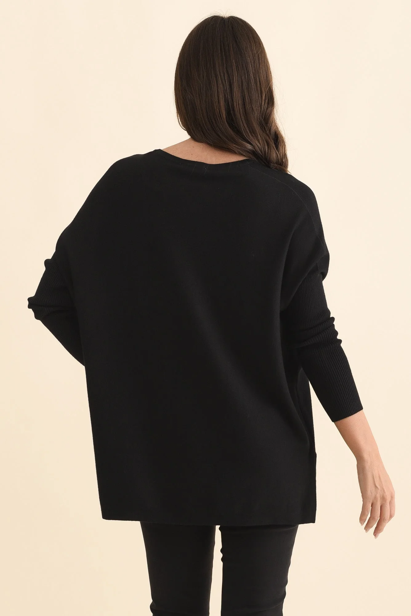 Blakely Black Batwing Jumper - Image 4
