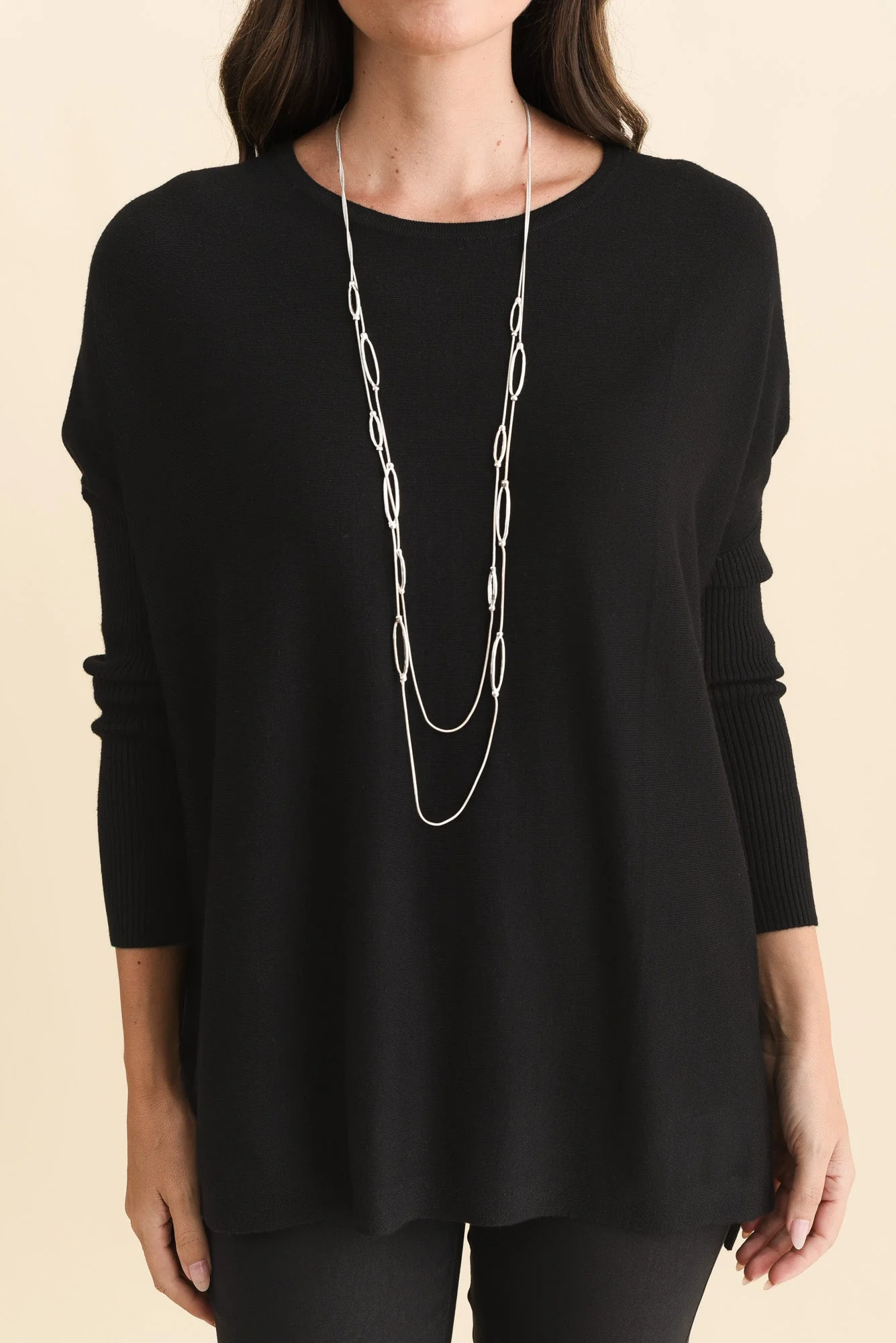 Blakely Black Batwing Jumper - Image 5