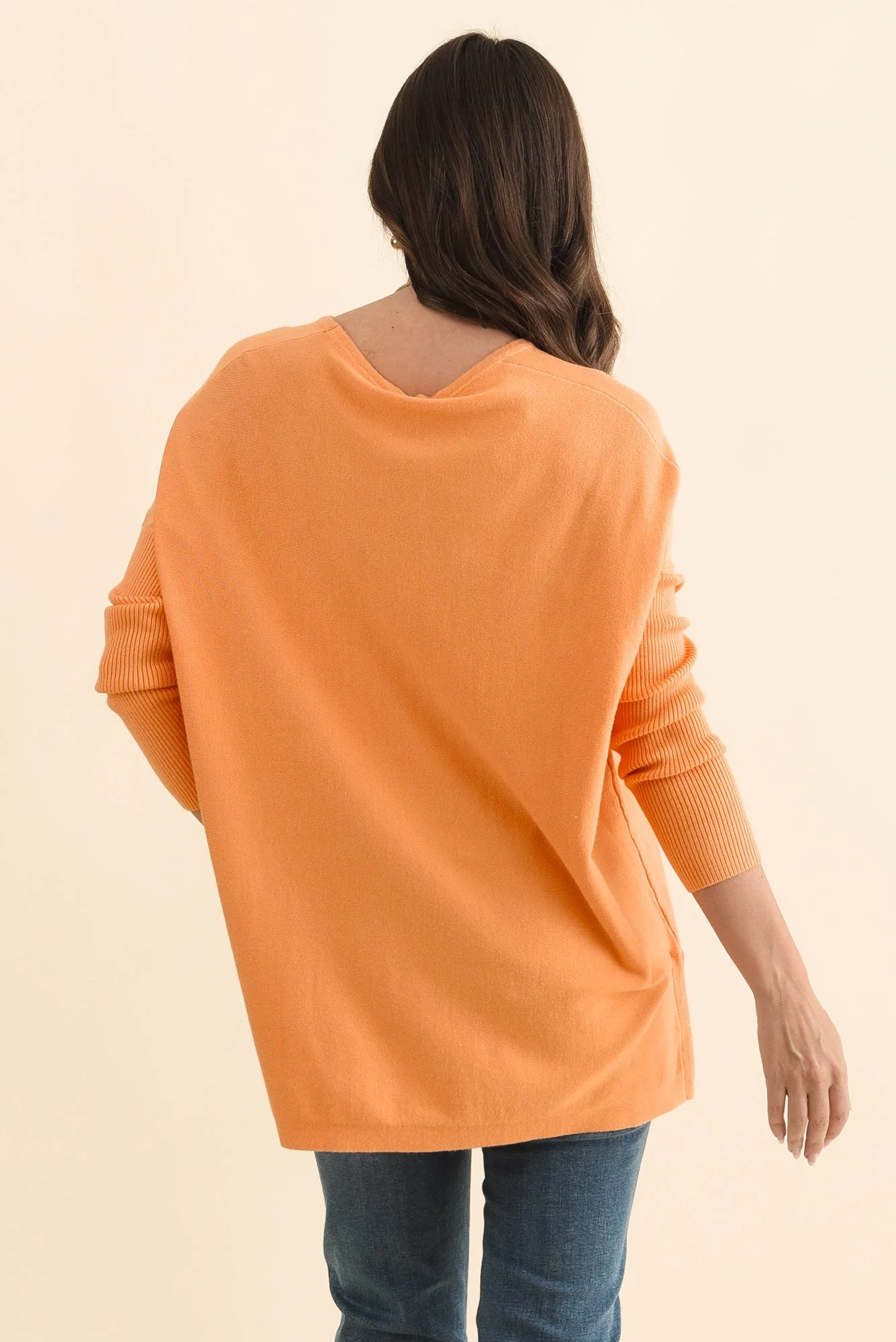 Blakely Orange Batwing Jumper - Image 4