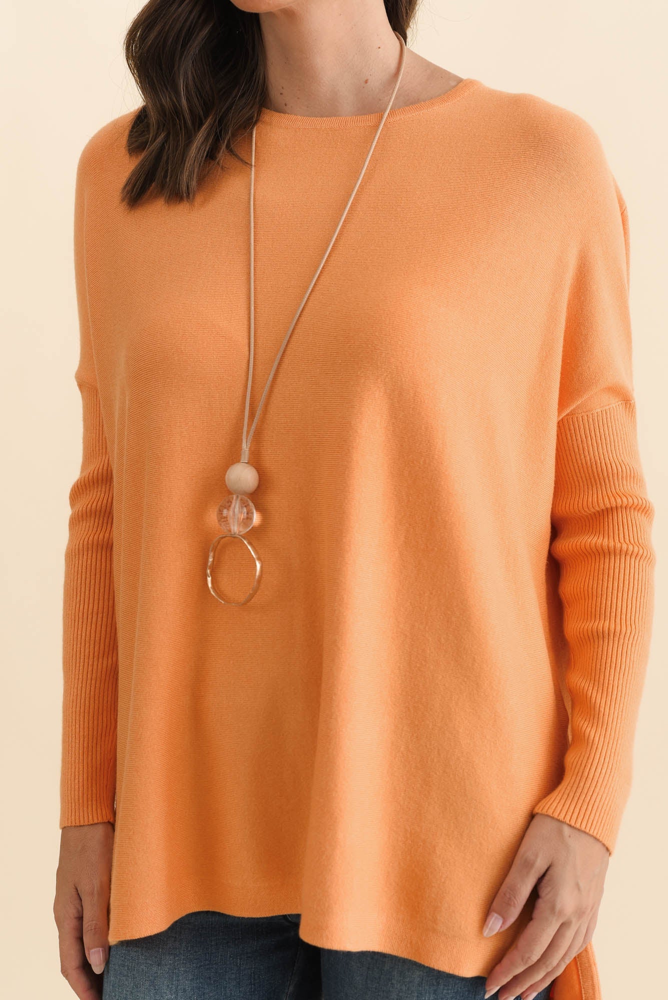 Blakely Orange Batwing Jumper - Image 5