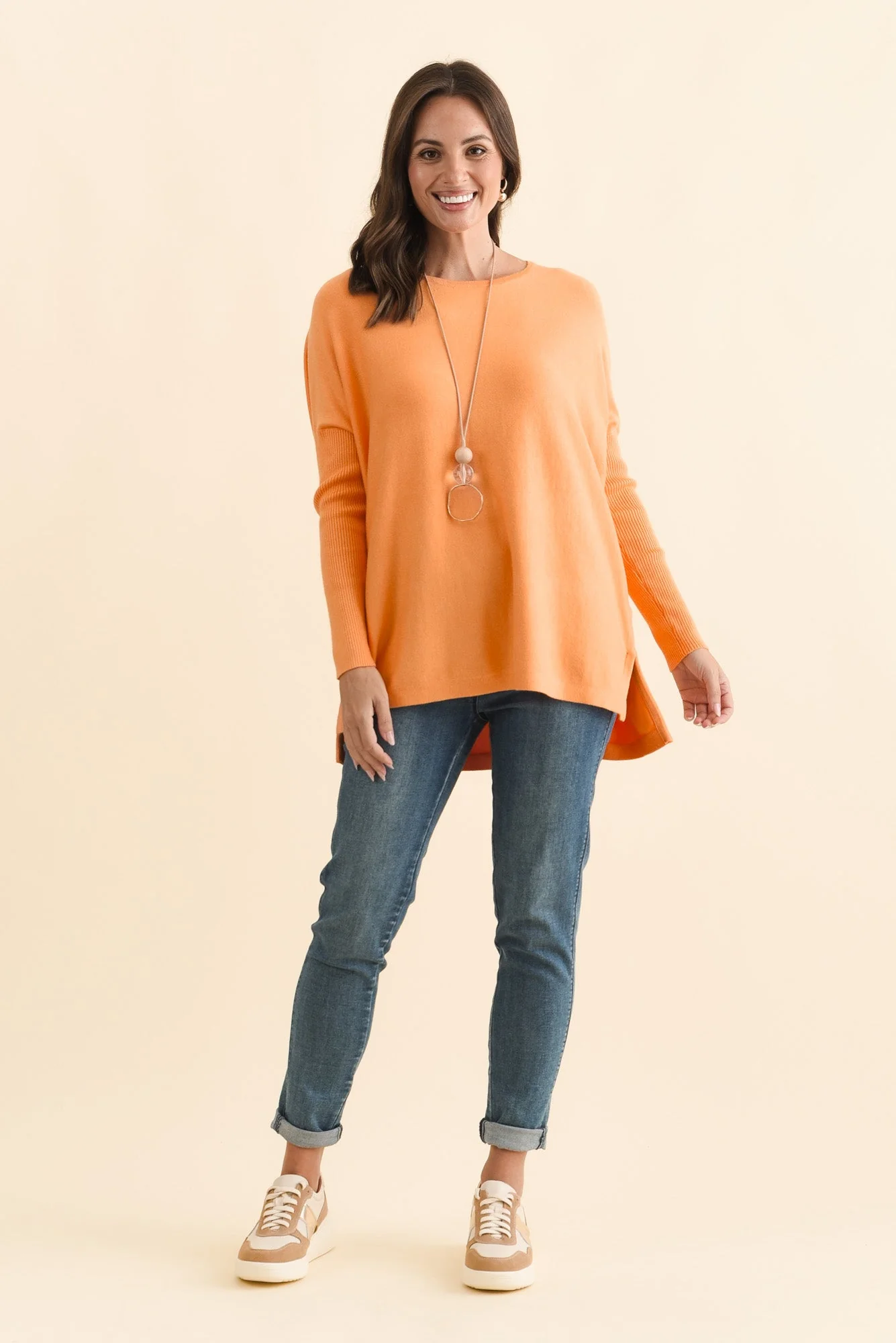 Blakely Orange Batwing Jumper - Image 6