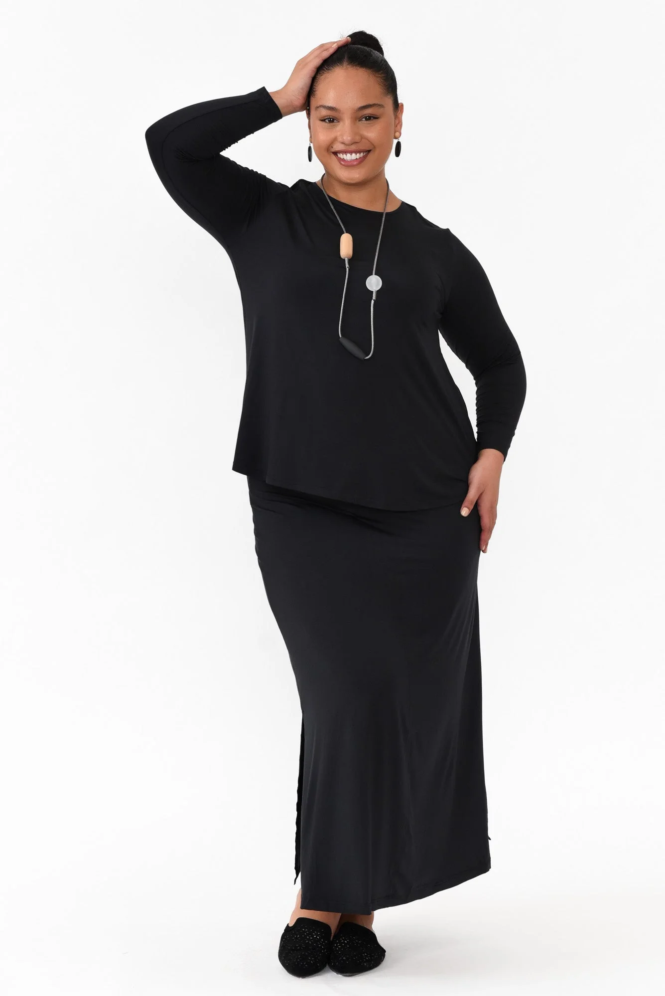 Buttery Carla Black Top - Image 8