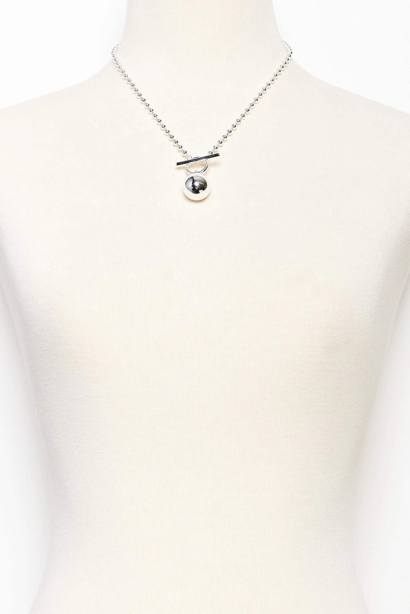 C Minor Silver Pendant Necklace - Image 2