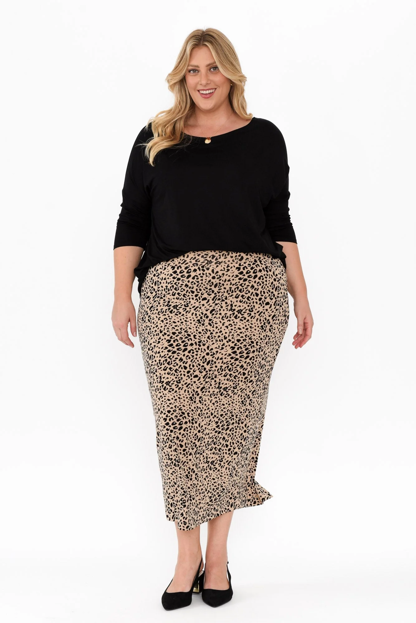 Camila Black Bamboo Top - Image 10