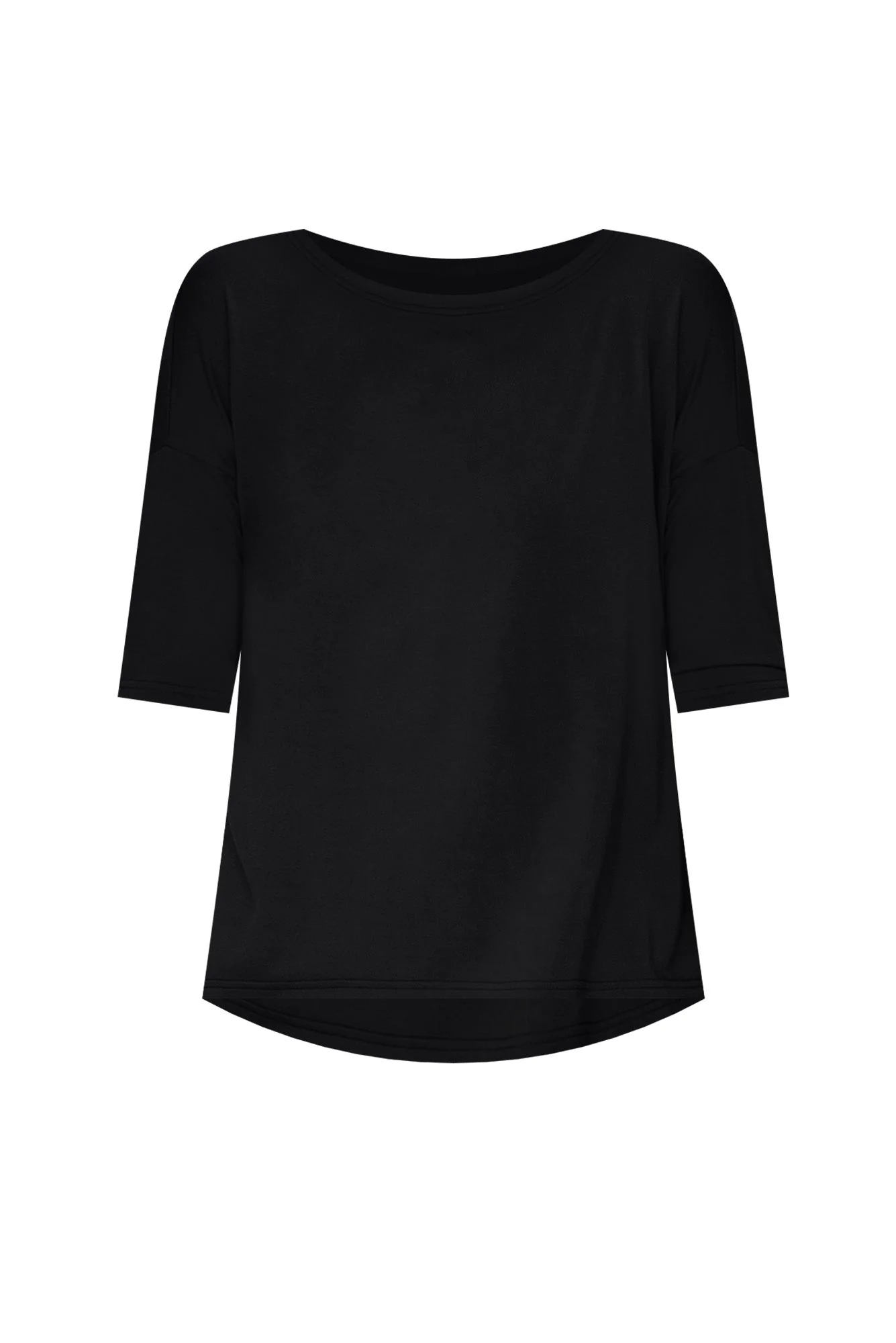 Camila Black Bamboo Top - Image 7