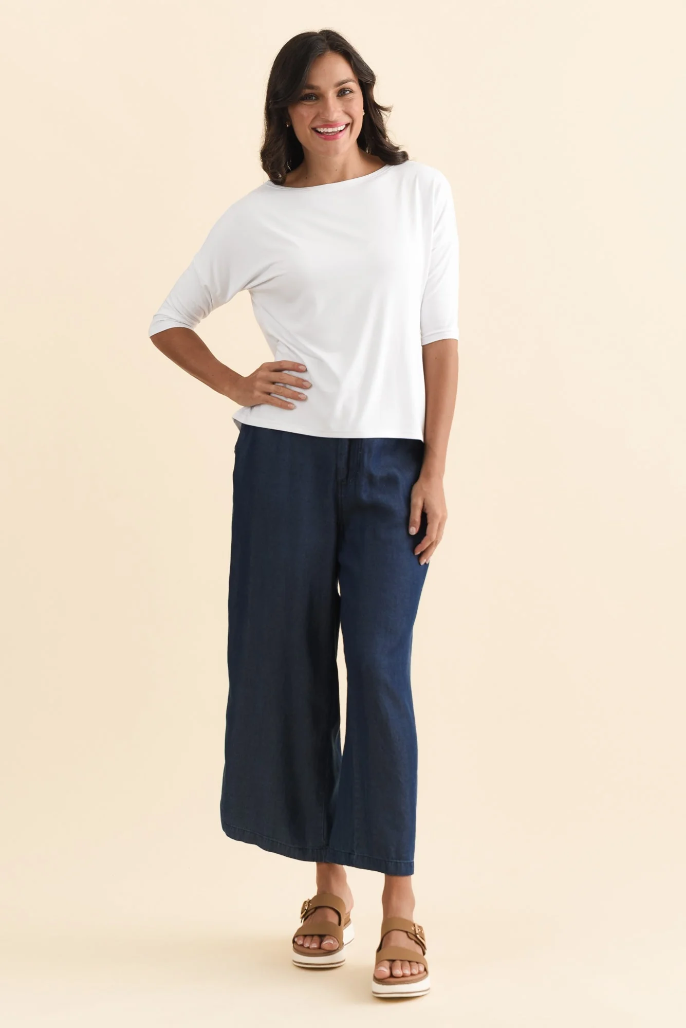 Camila White Bamboo Top - Image 8