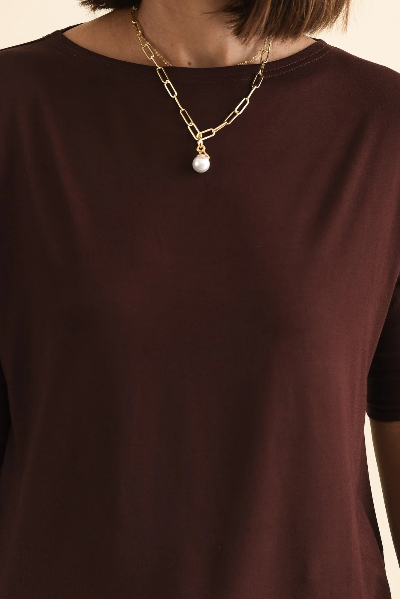 Camila Wine Bamboo Top - Image 5