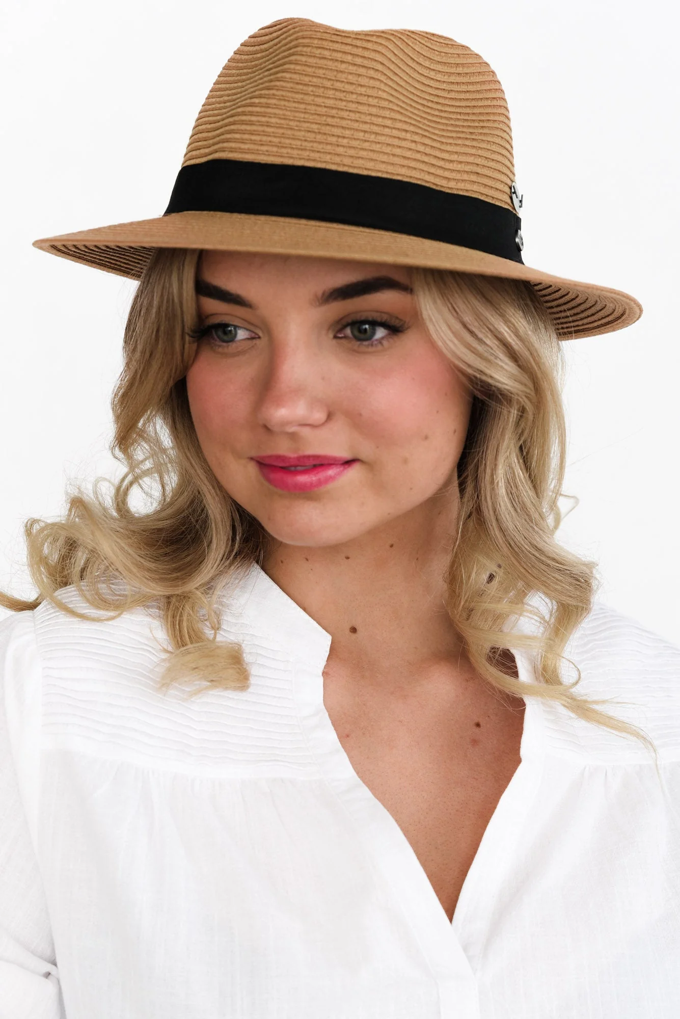 Caramel Travel Fedora - Image 5