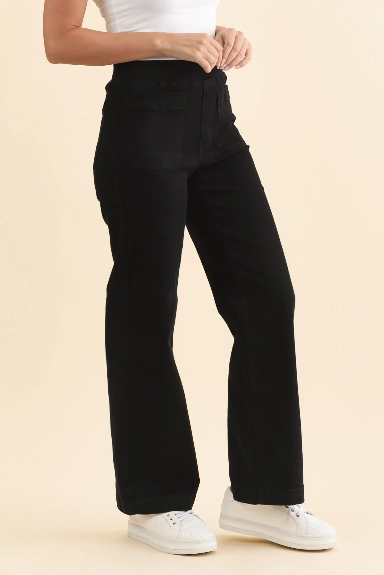Carpenter Black Stretch Jeans - Image 3