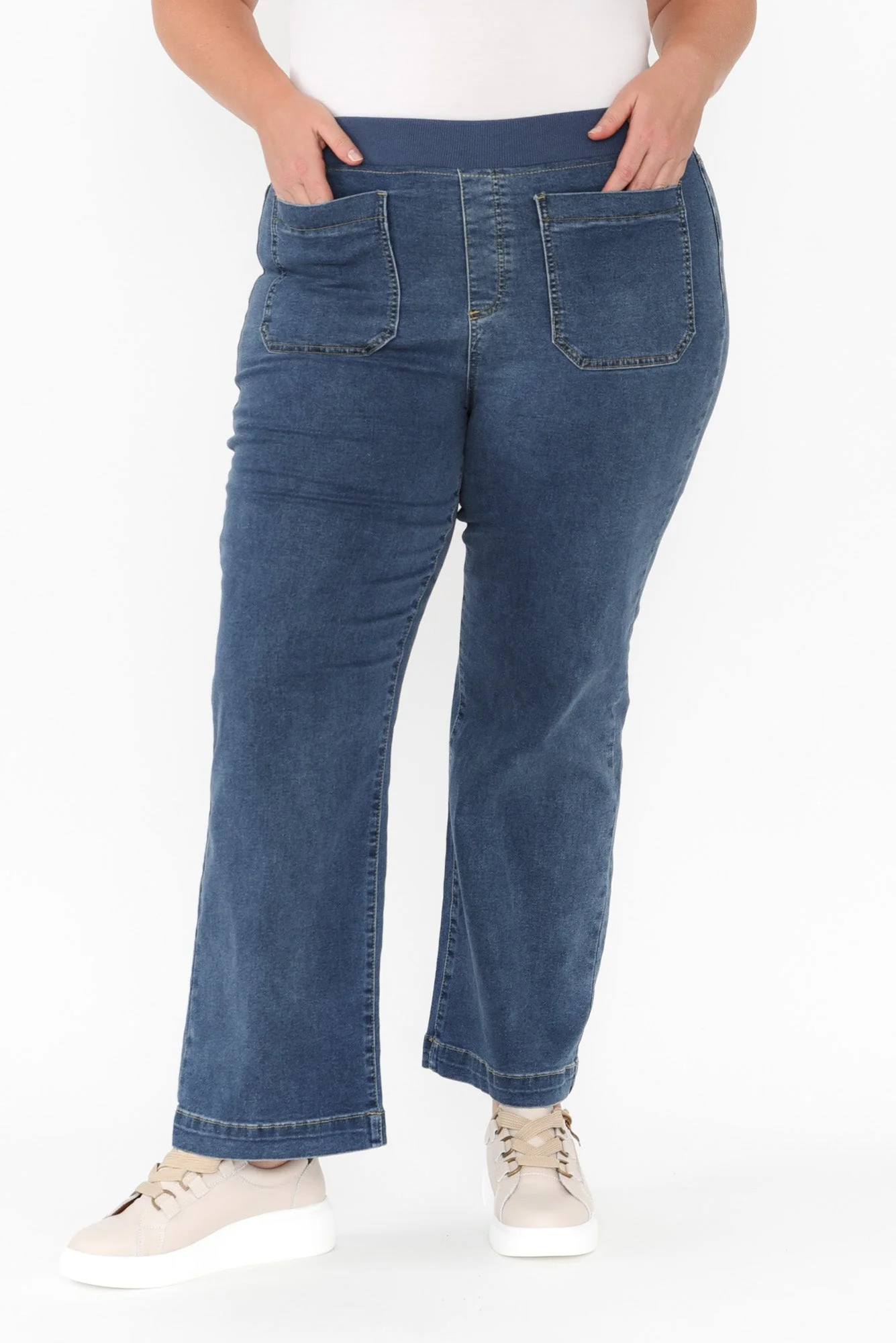 Carpenter Blue Denim Stretch Jeans - Image 12