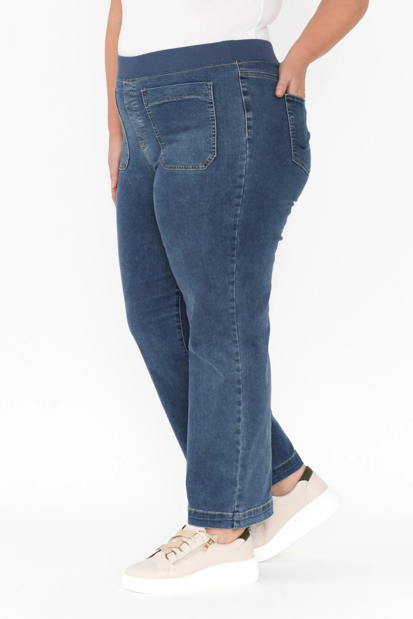 Carpenter Blue Denim Stretch Jeans - Image 14