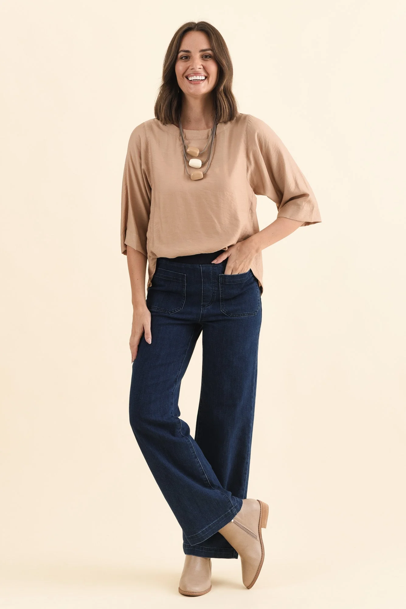 Carpenter Dark Denim Stretch Jeans - Image 3