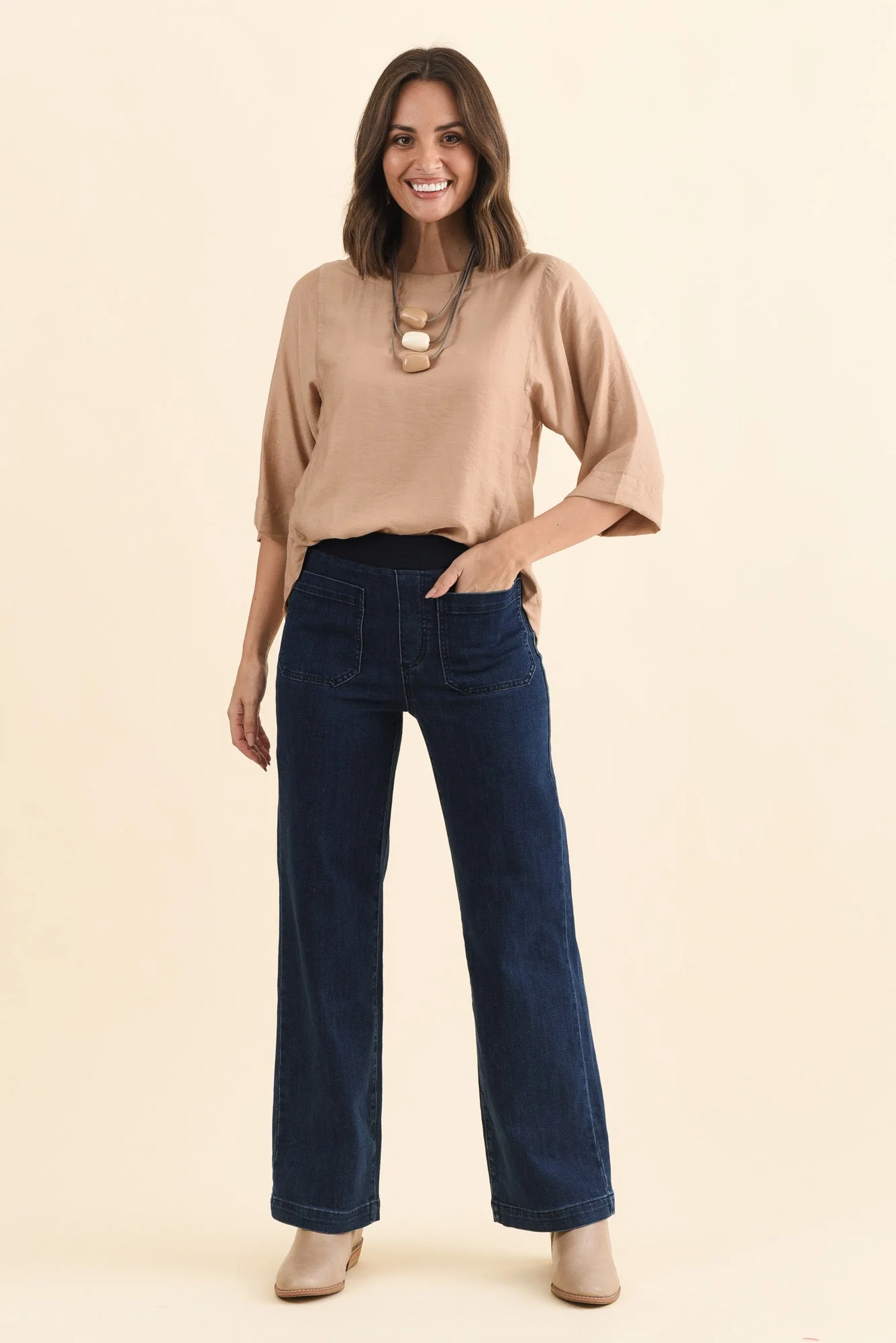 Carpenter Dark Denim Stretch Jeans - Image 7