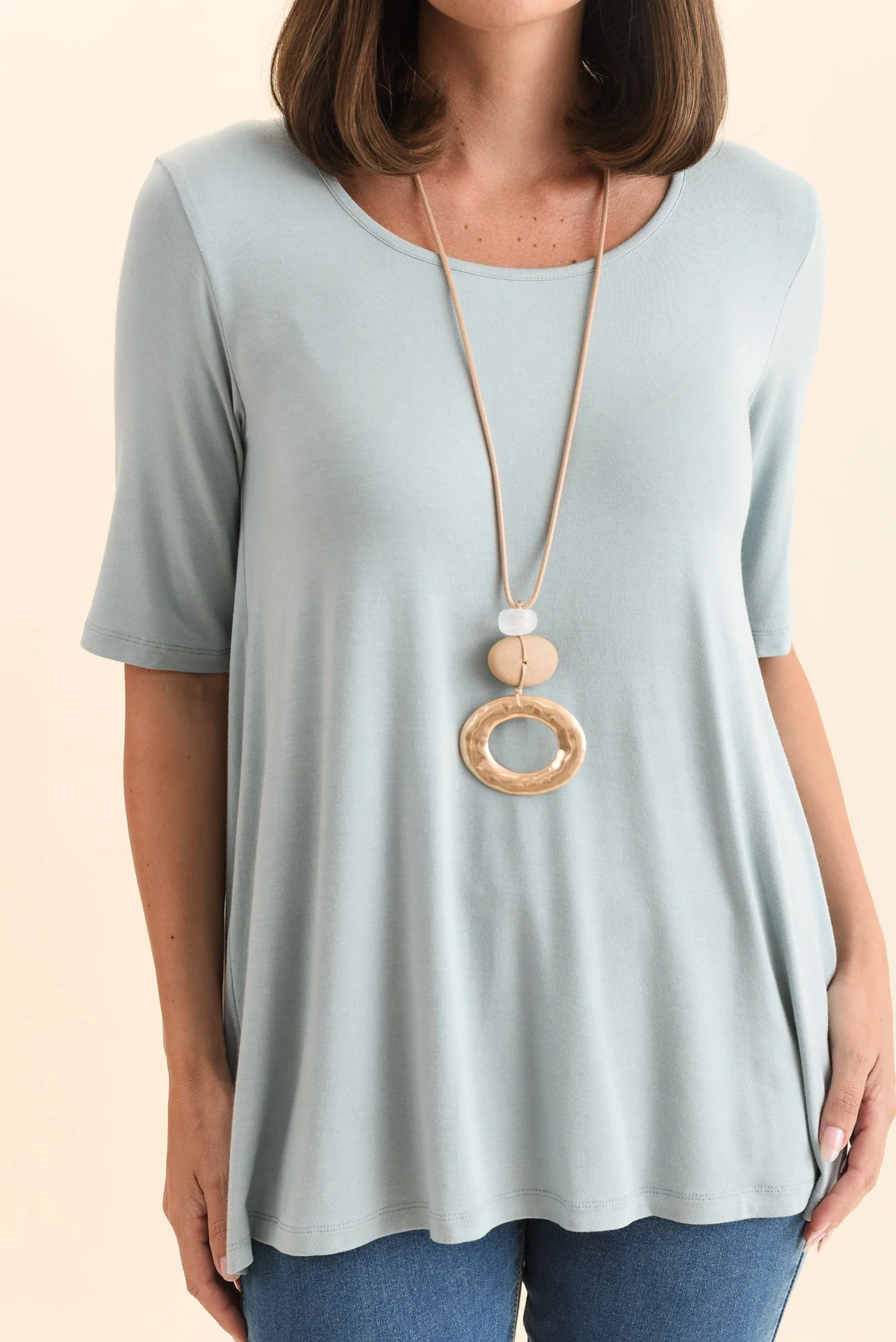 Carter Steel Bamboo Tunic Top - Image 5