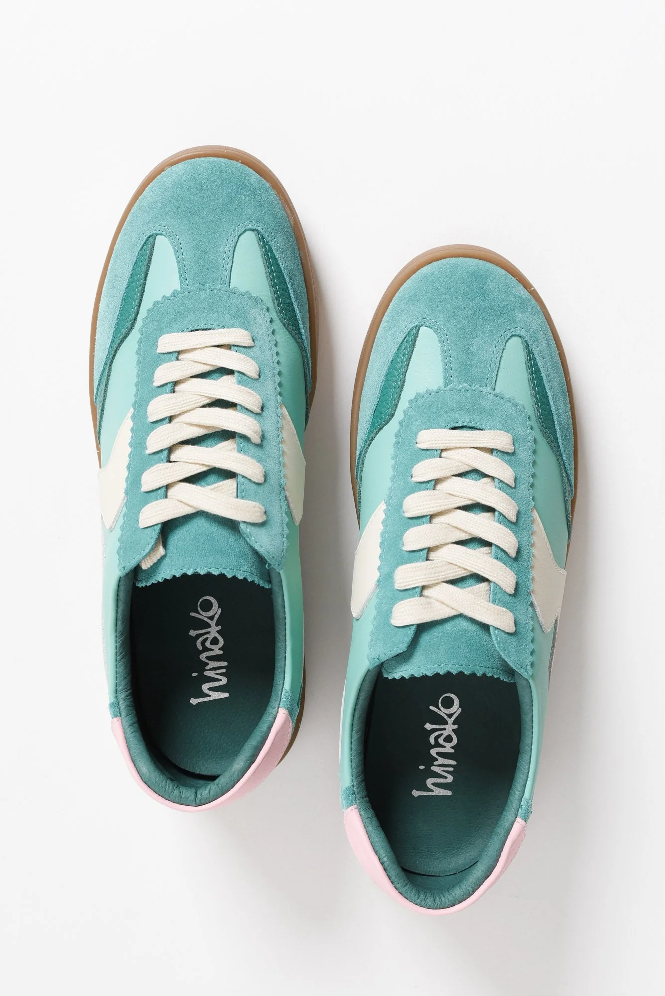 Castro Green Suede Leather Sneaker - Image 4
