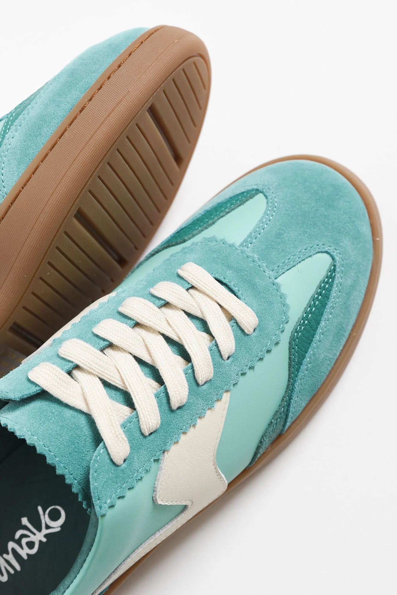 Castro Green Suede Leather Sneaker - Image 7