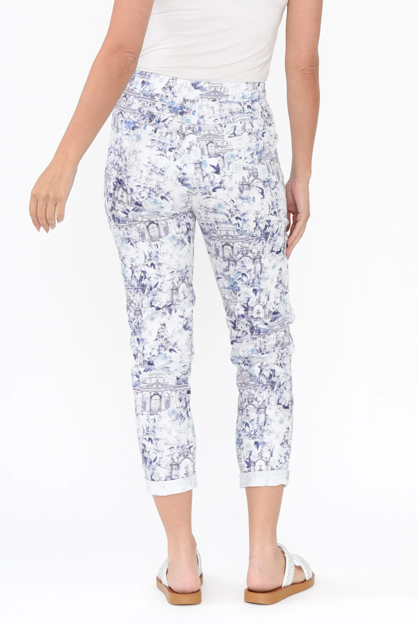 Cherie Navy Vista Drawstring Pants - Image 4