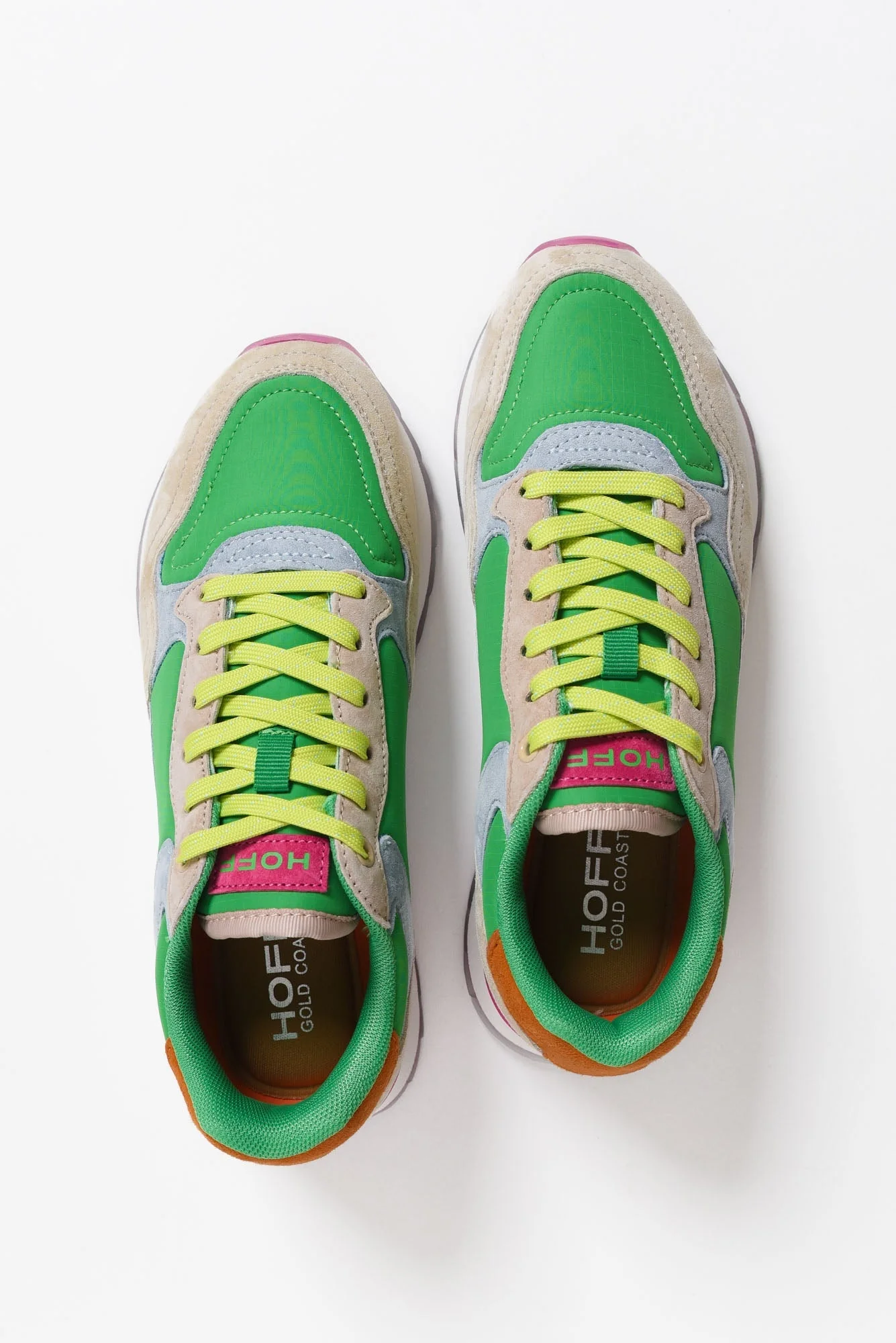 City Green Multi Leather Sneaker - Image 4